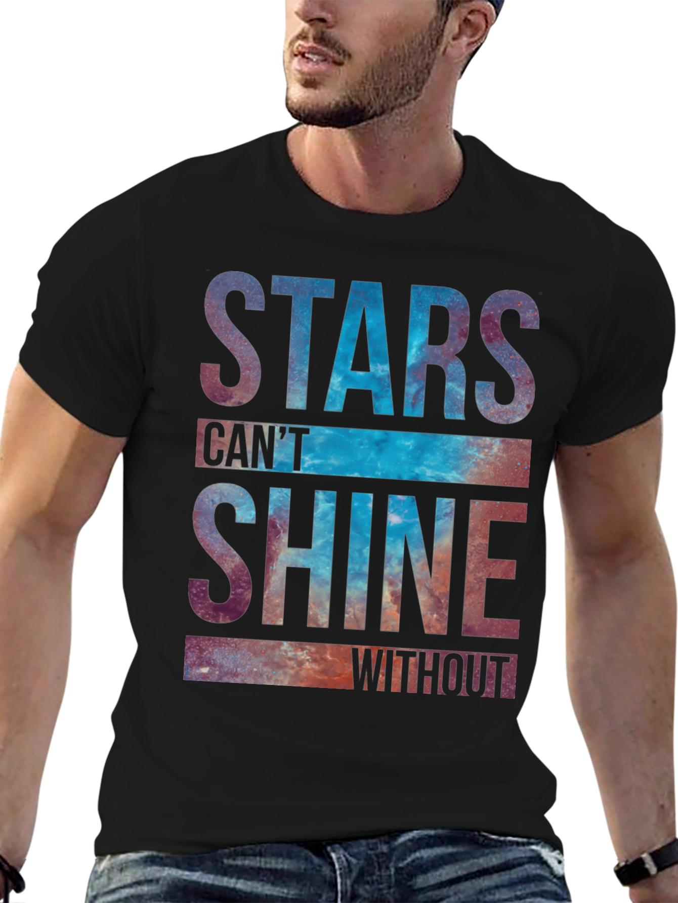 Stars Cant Shine Graphic Tee