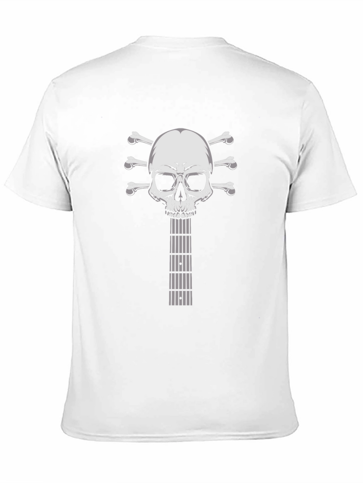 Skull Guitar Black T-Shirt