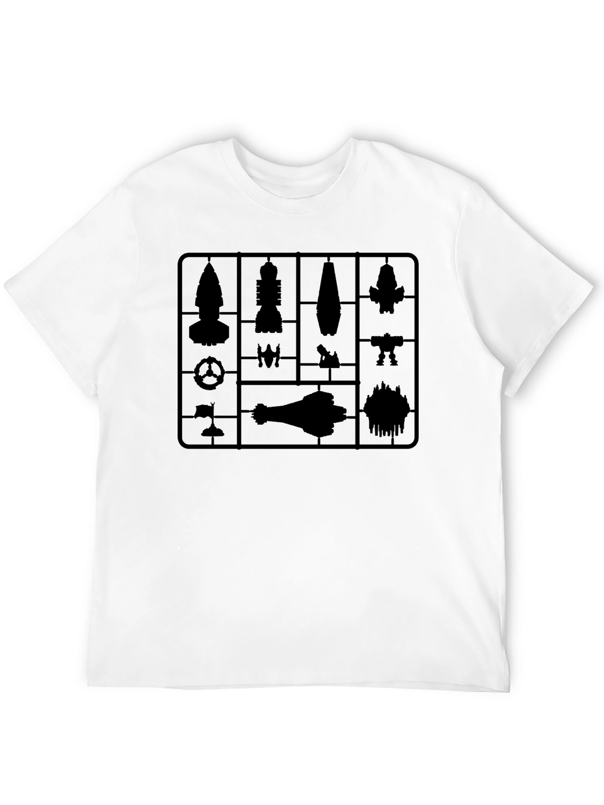 Model Kit Tee - Black Graphic T-Shirt