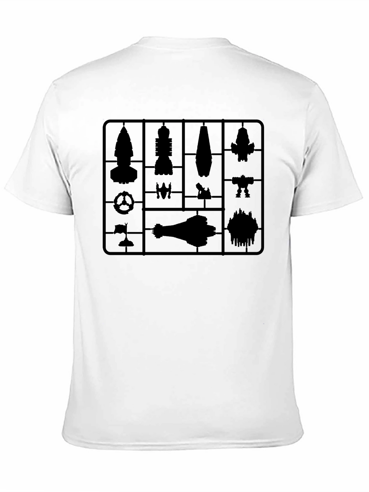 Model Kit Tee - Black Graphic T-Shirt
