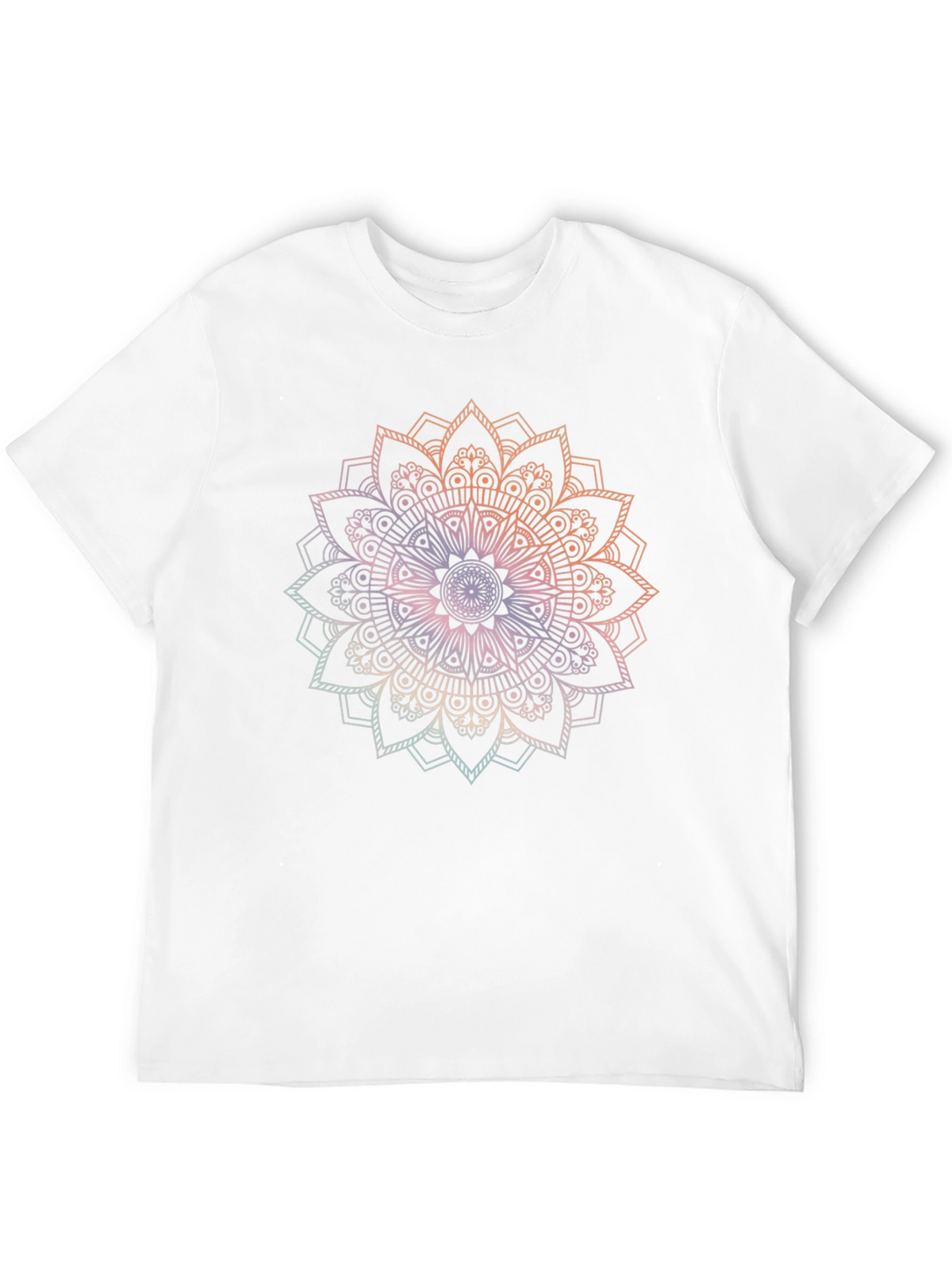Mandala Graphic Print Mens T-Shirt