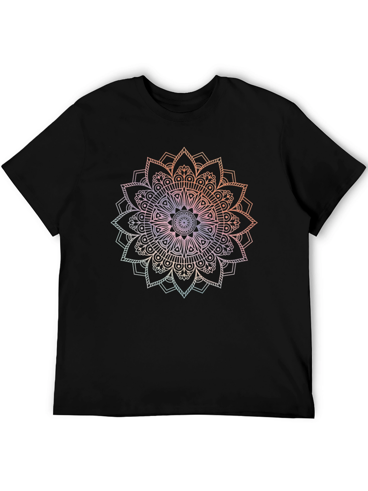 Mandala Graphic Print Mens T-Shirt