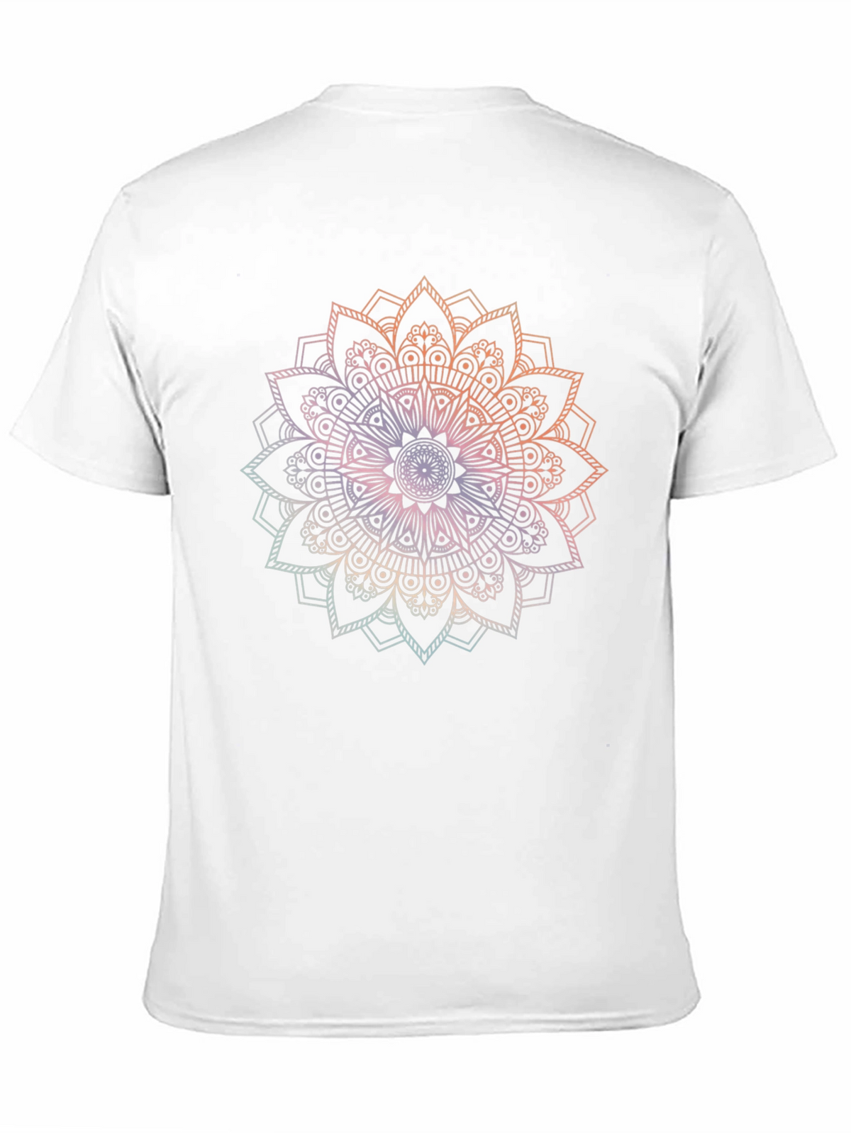 Mandala Graphic Print Mens T-Shirt