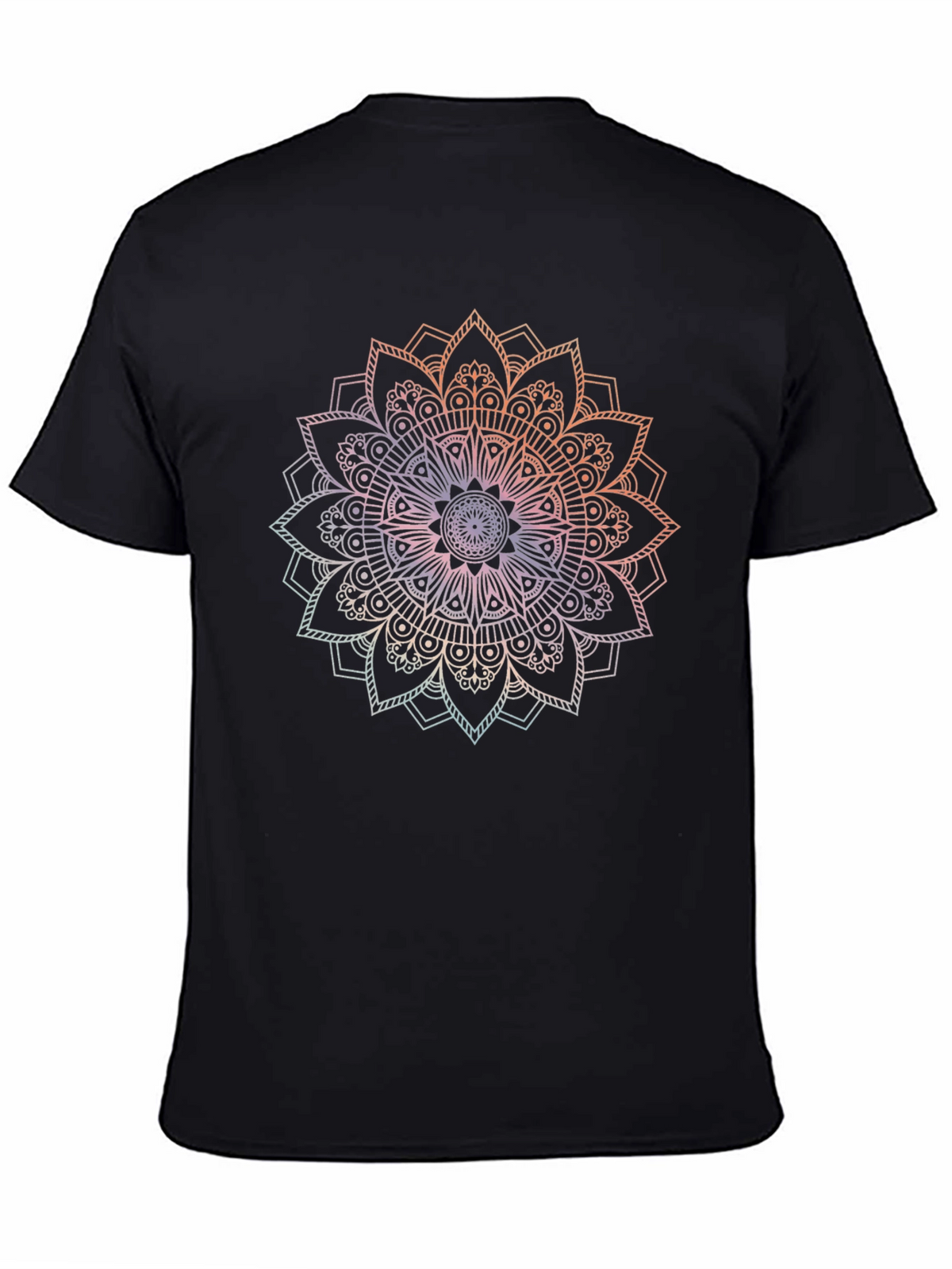 Mandala Graphic Print Mens T-Shirt