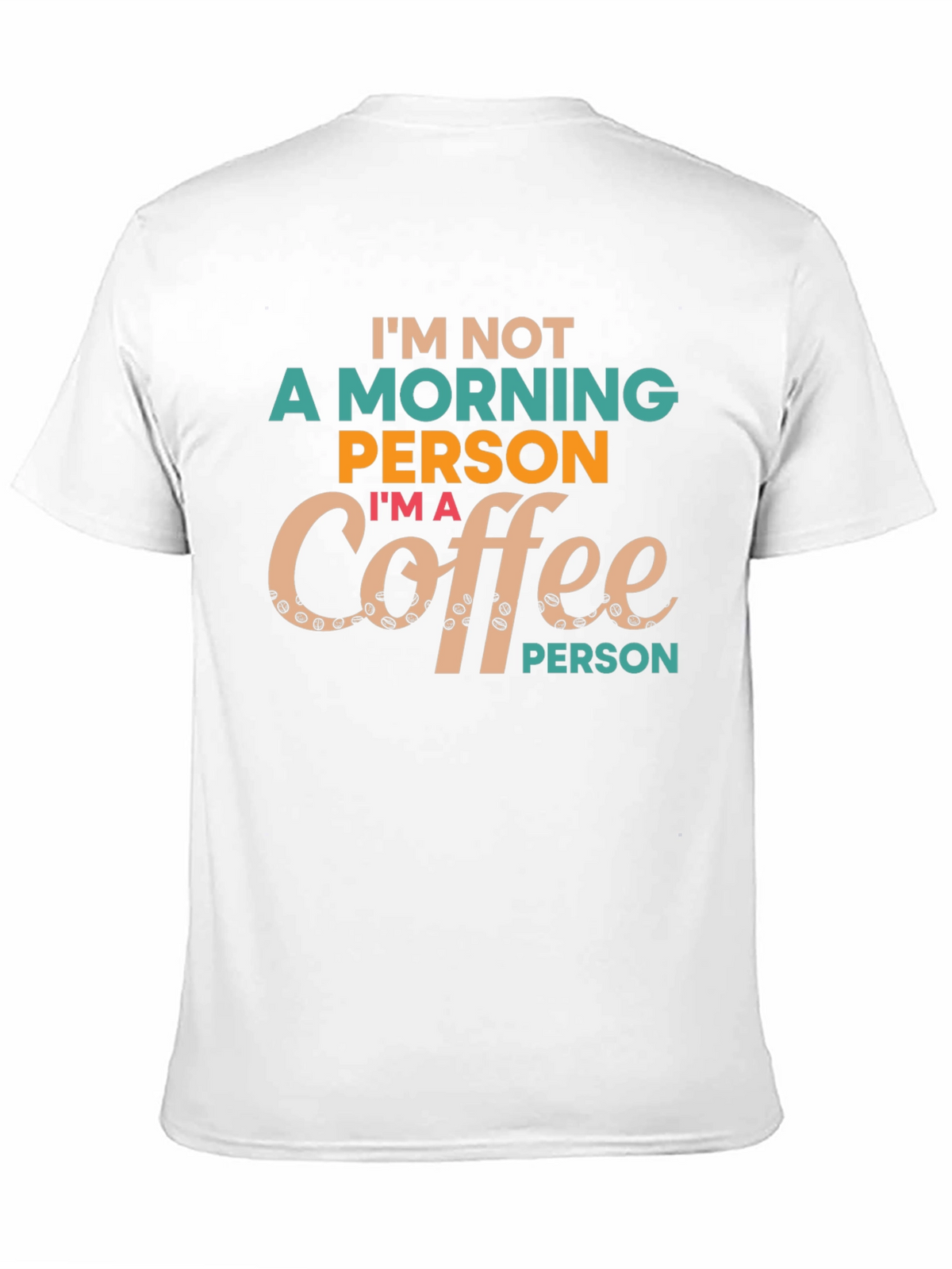 Coffee Person Graphic Tee - Unisex Black T-Shirt