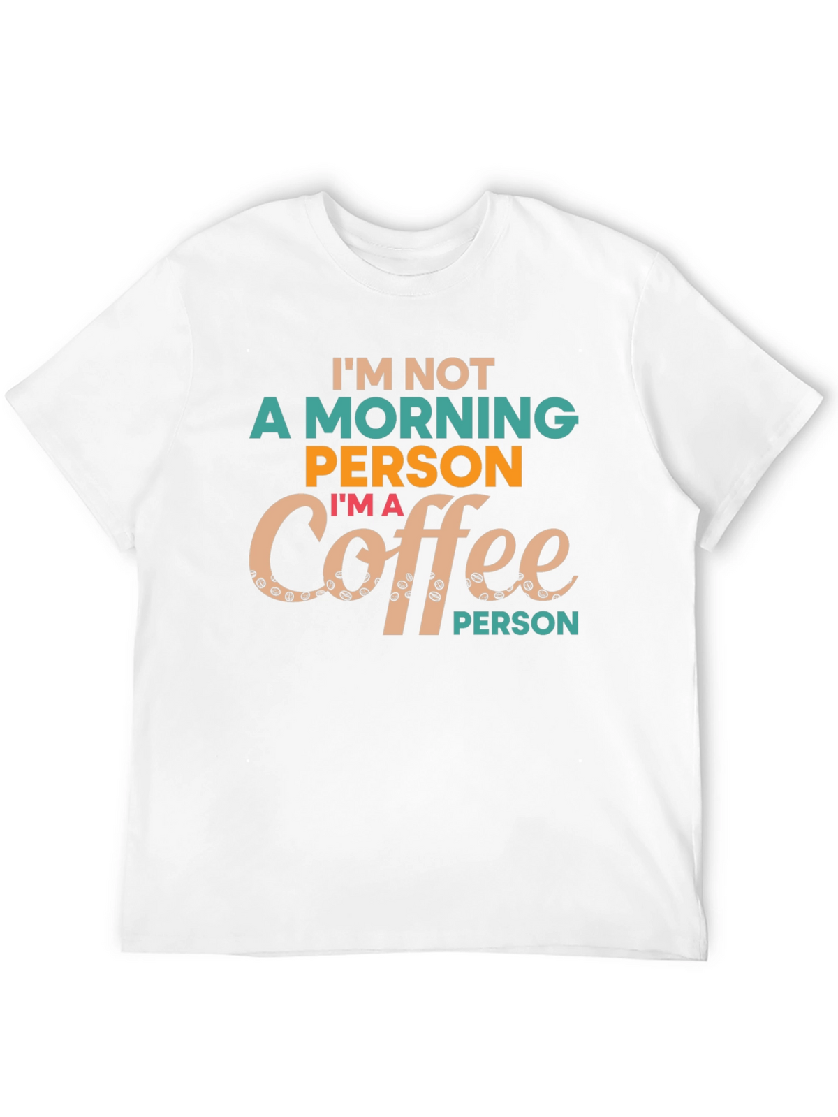 Coffee Person Graphic Tee - Unisex Black T-Shirt