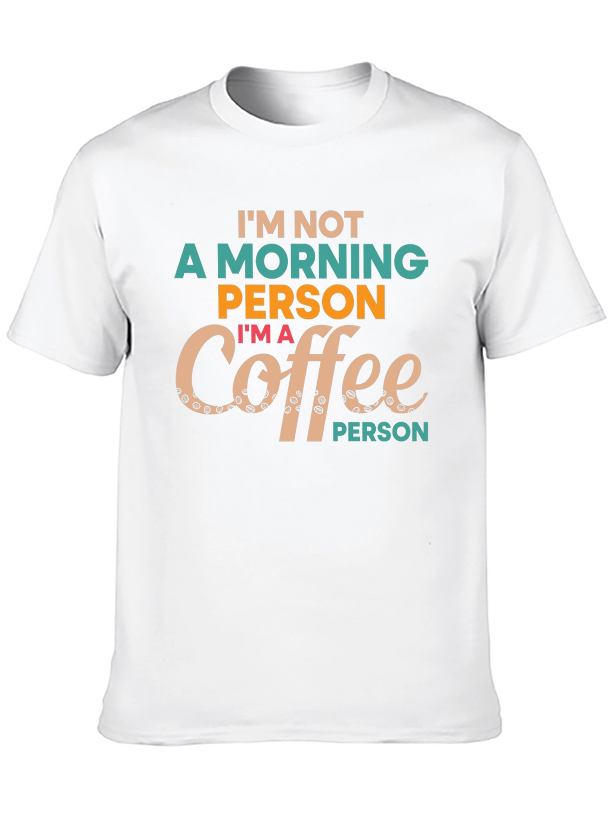 Coffee Person Graphic Tee - Unisex Black T-Shirt