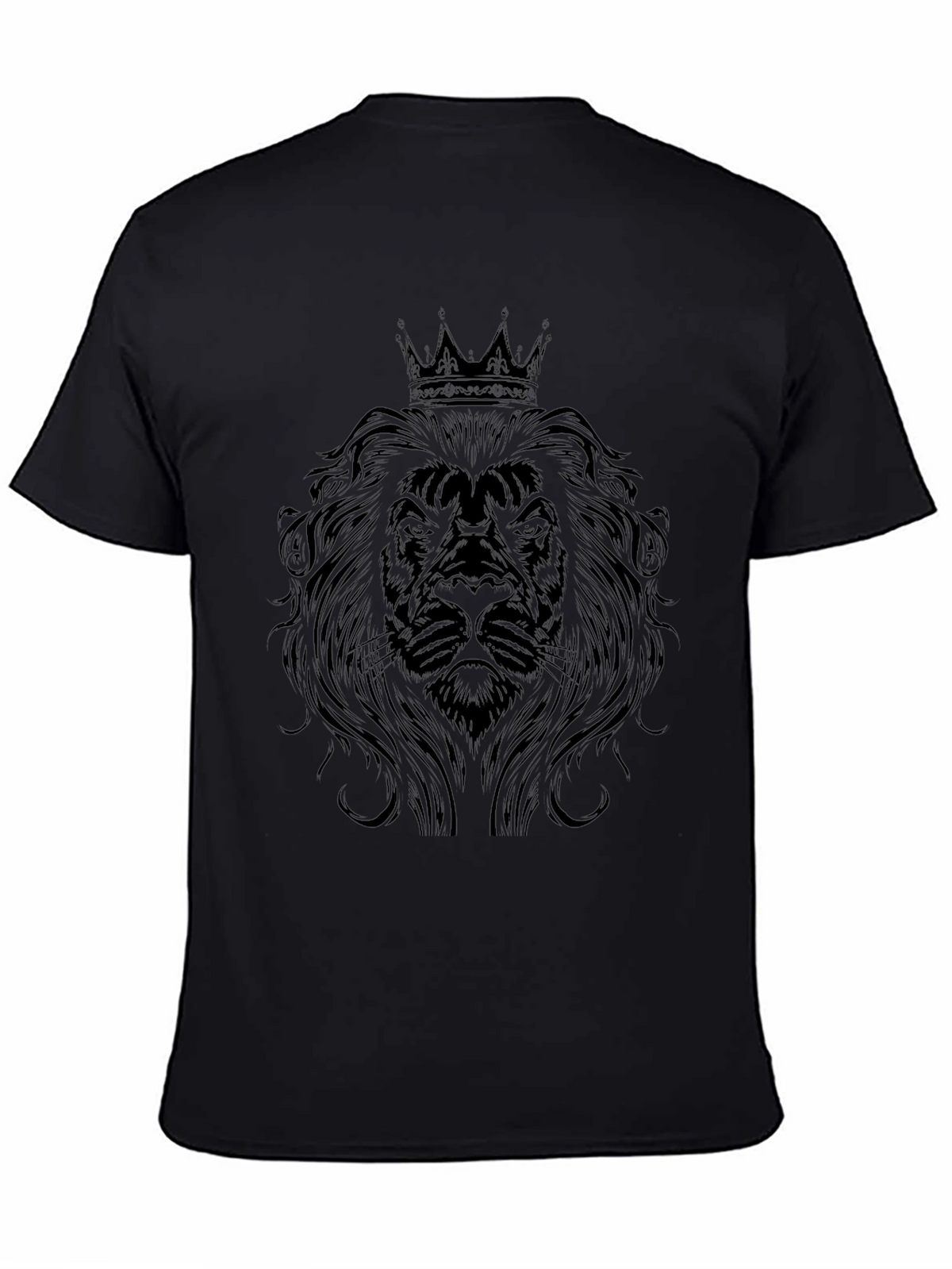 Lion King Mens Black Graphic Tee