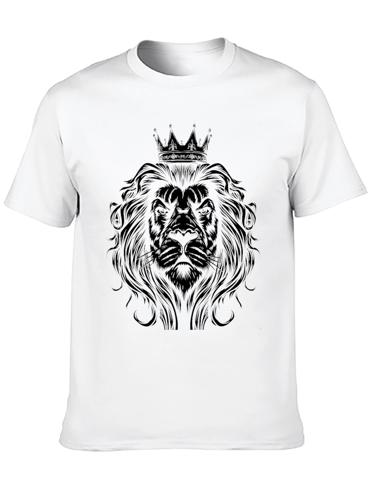 Lion King Mens Black Graphic Tee