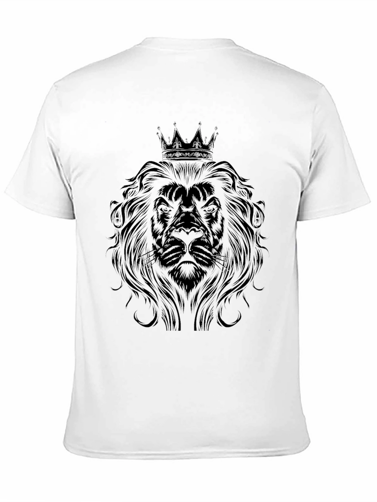 Lion King Mens Black Graphic Tee