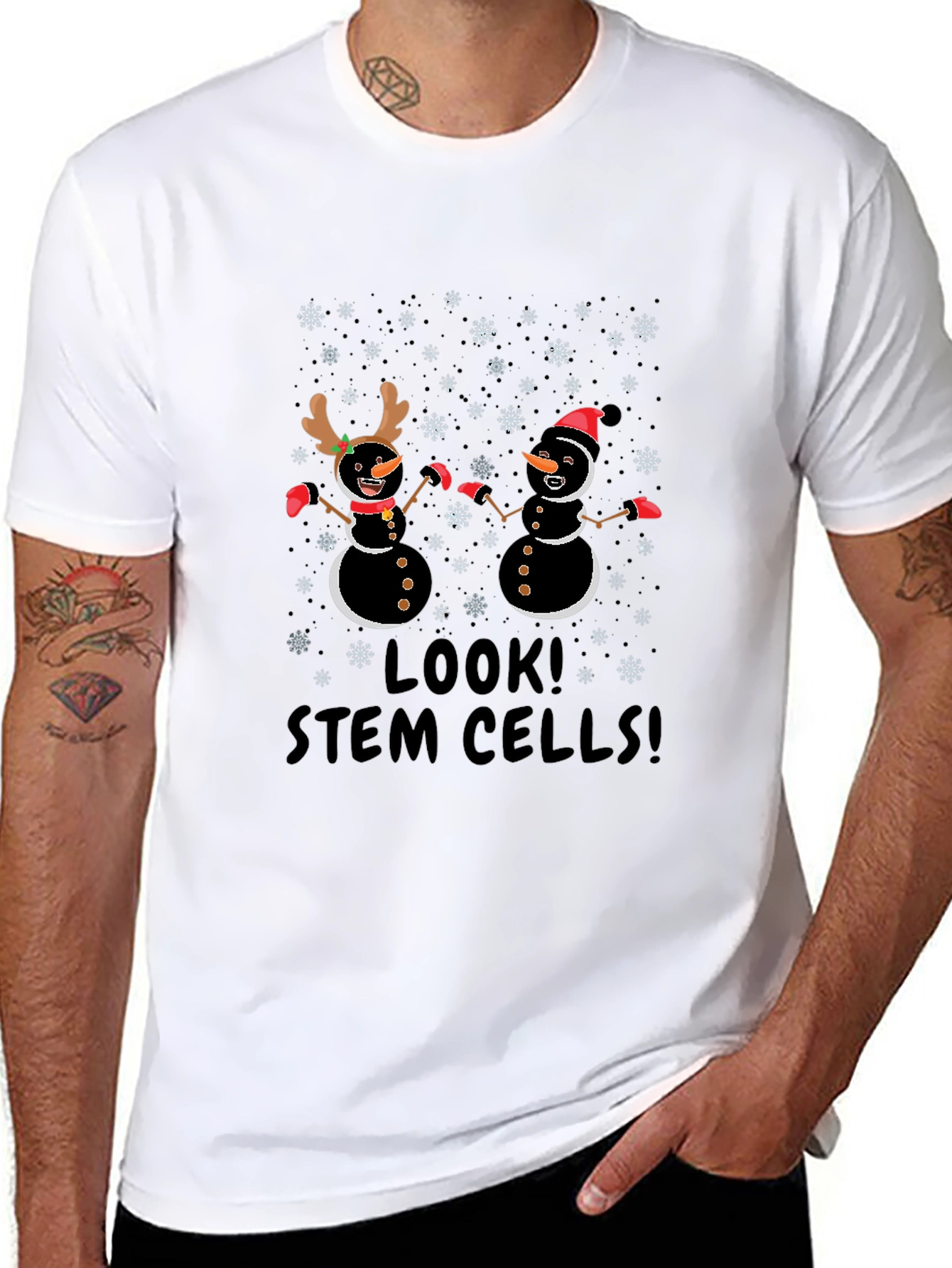 Look! Stem Cells! Holiday T-Shirt