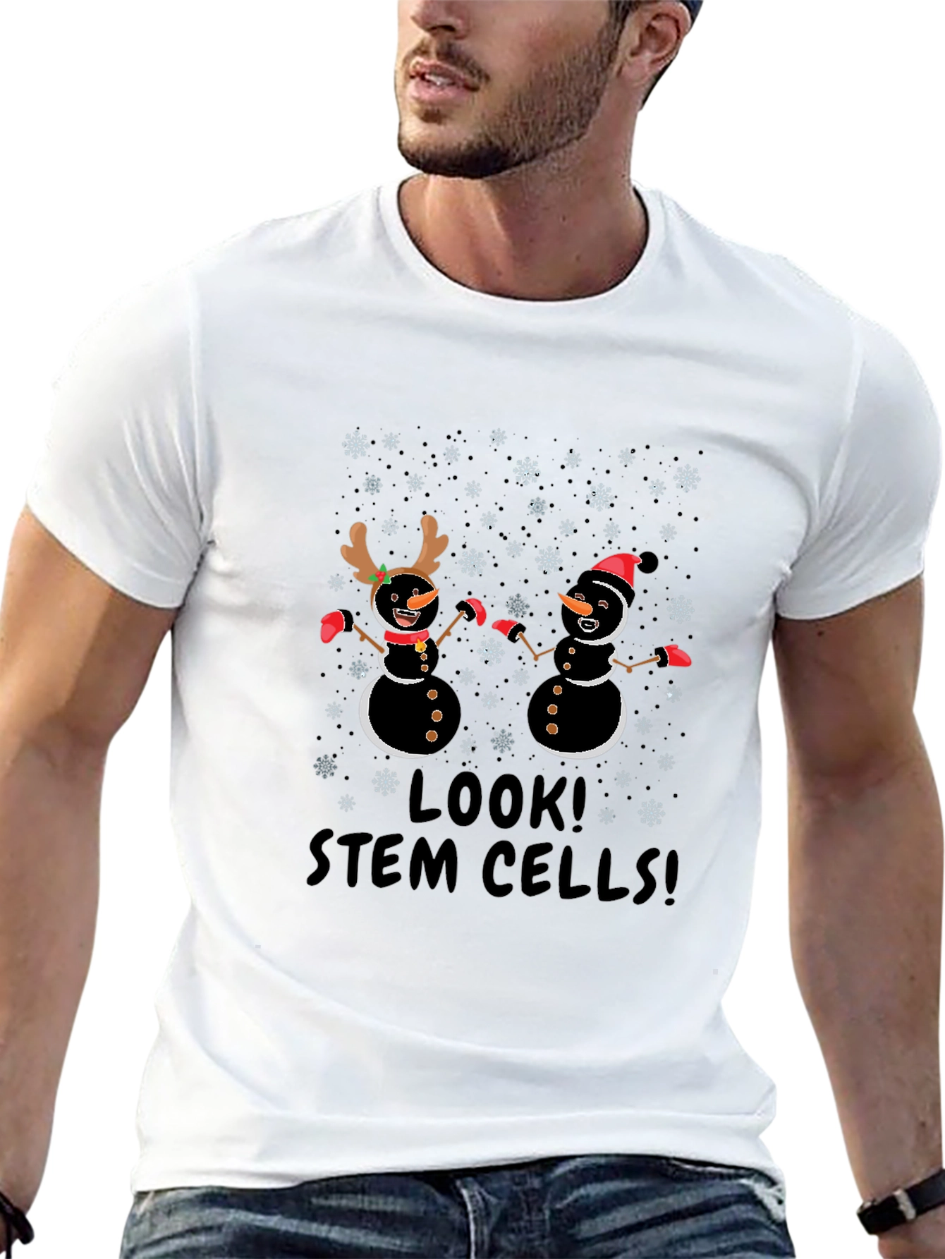 Look! Stem Cells! Holiday T-Shirt
