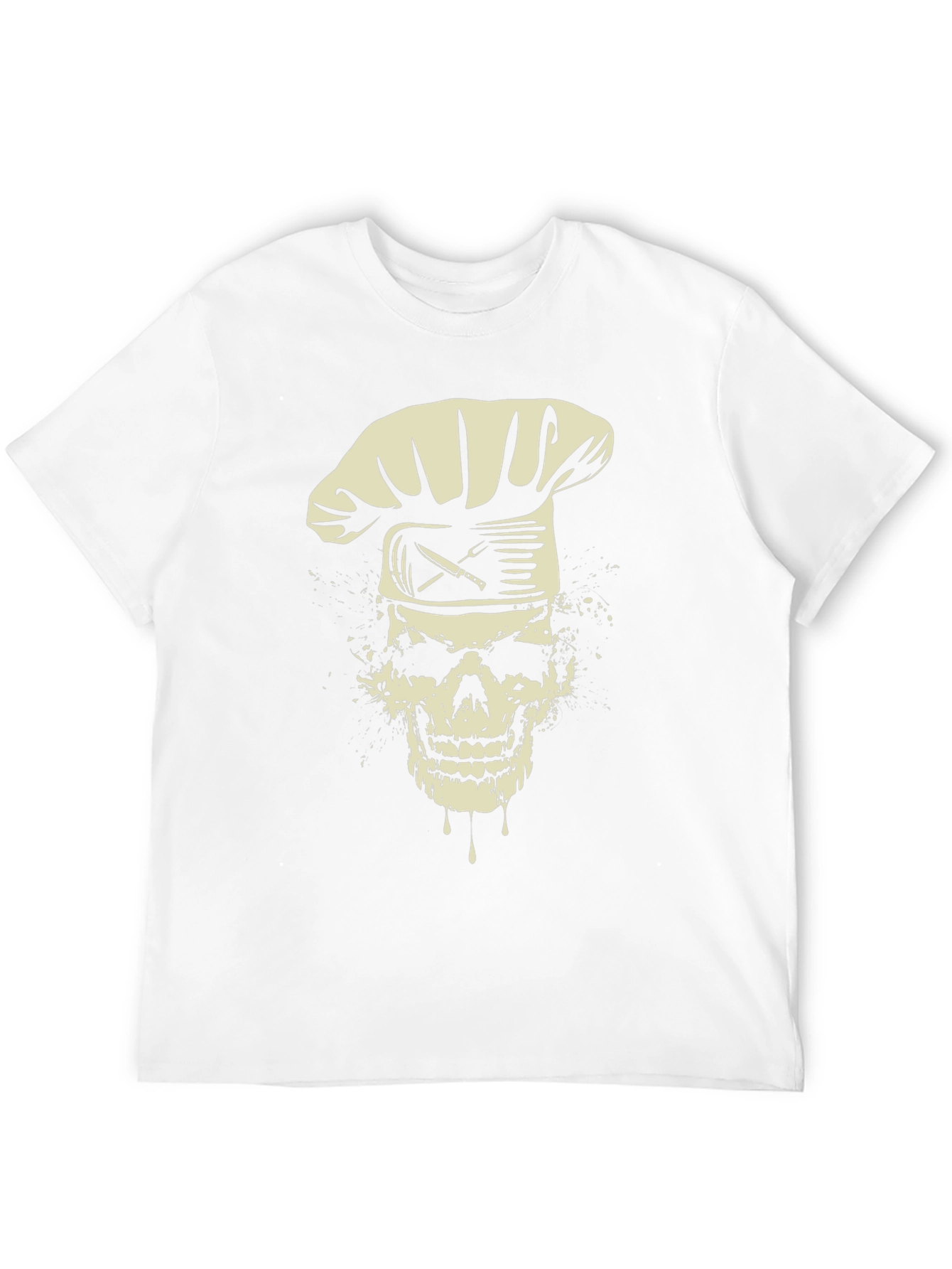 Chef Skull Graphic Tee - Culinary Humor
