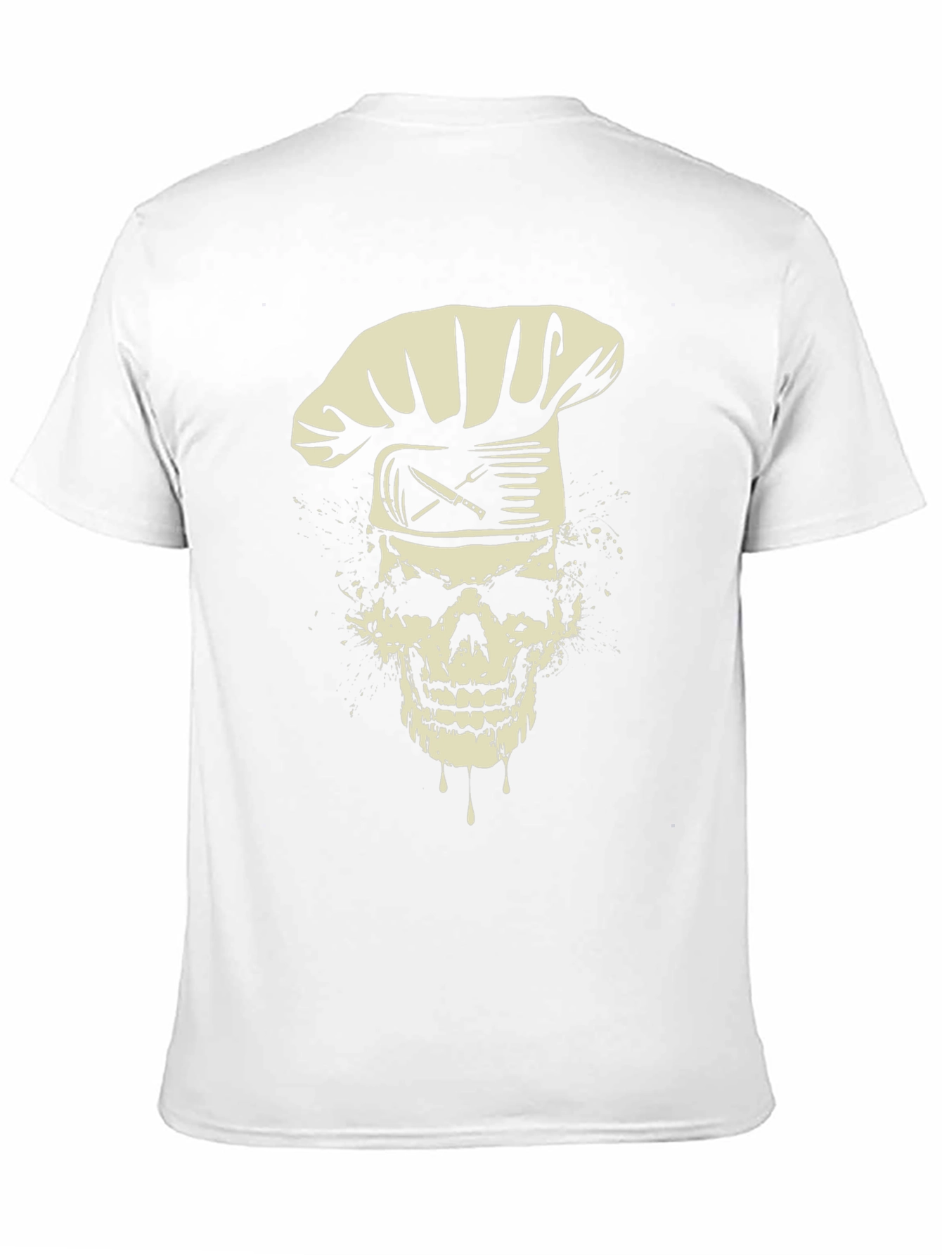 Chef Skull Graphic Tee - Culinary Humor