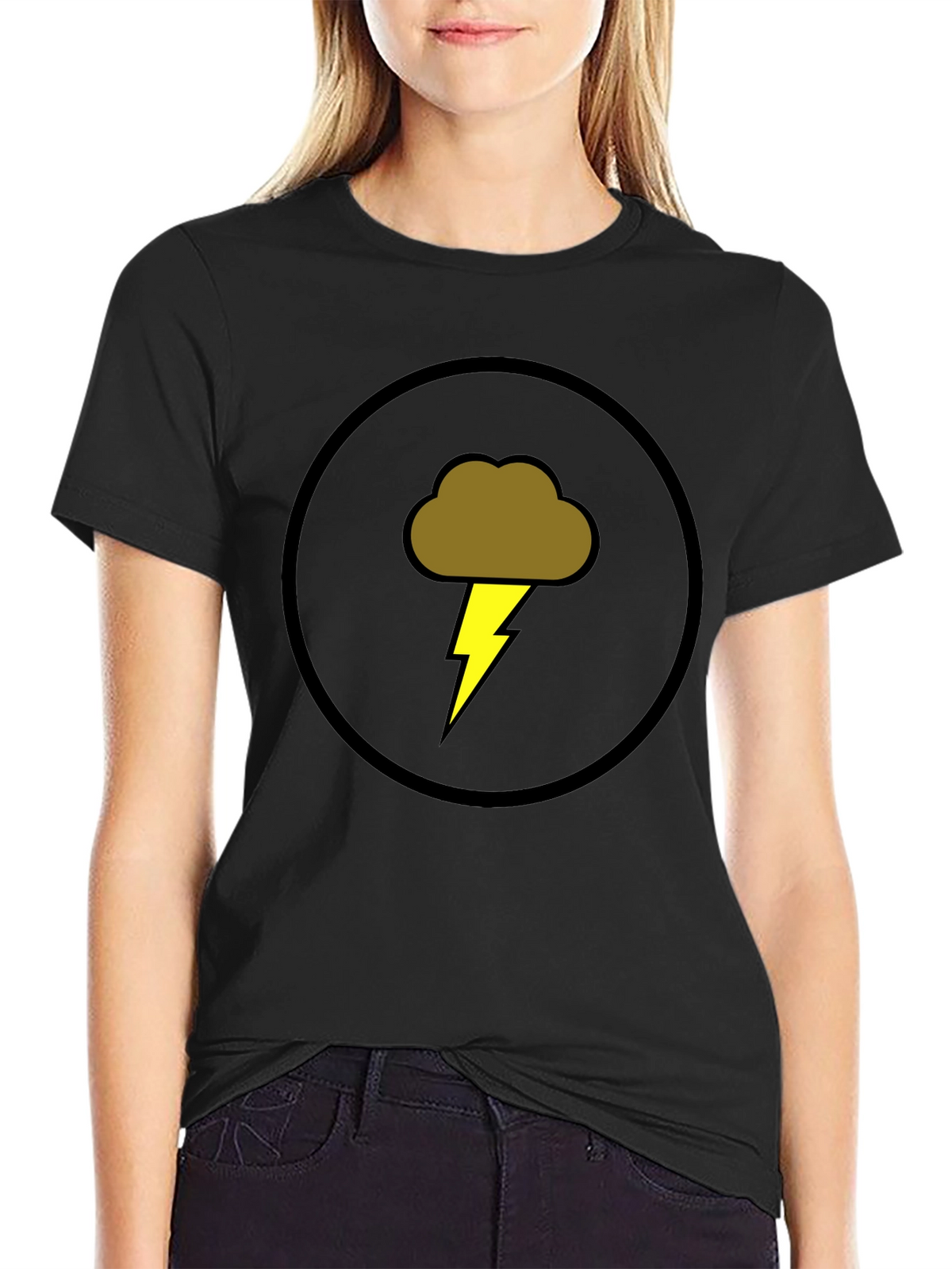 Stormy Weather Graphic Tee - Bold Design