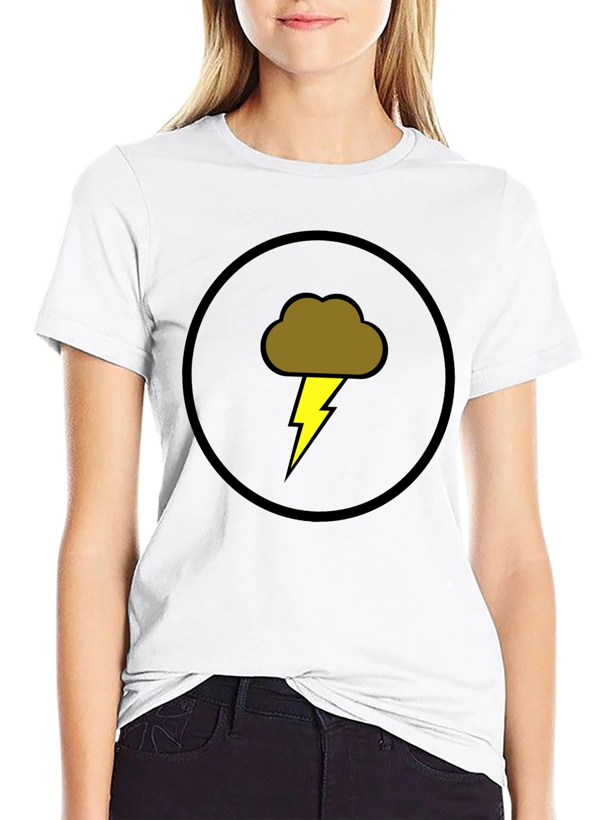Stormy Weather Graphic Tee - Bold Design