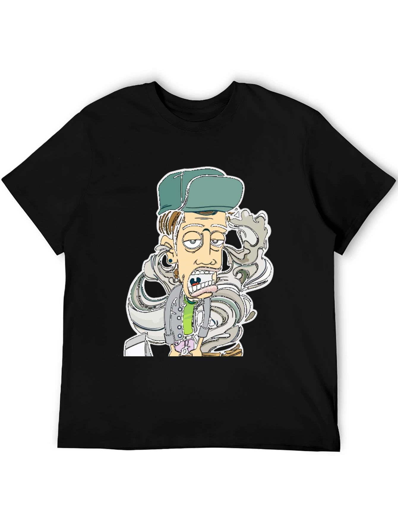Cartoon Character Graphic T-Shirt - Cool & Fun