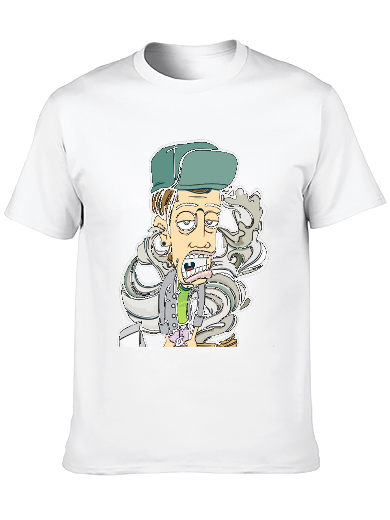 Cartoon Character Graphic T-Shirt - Cool & Fun