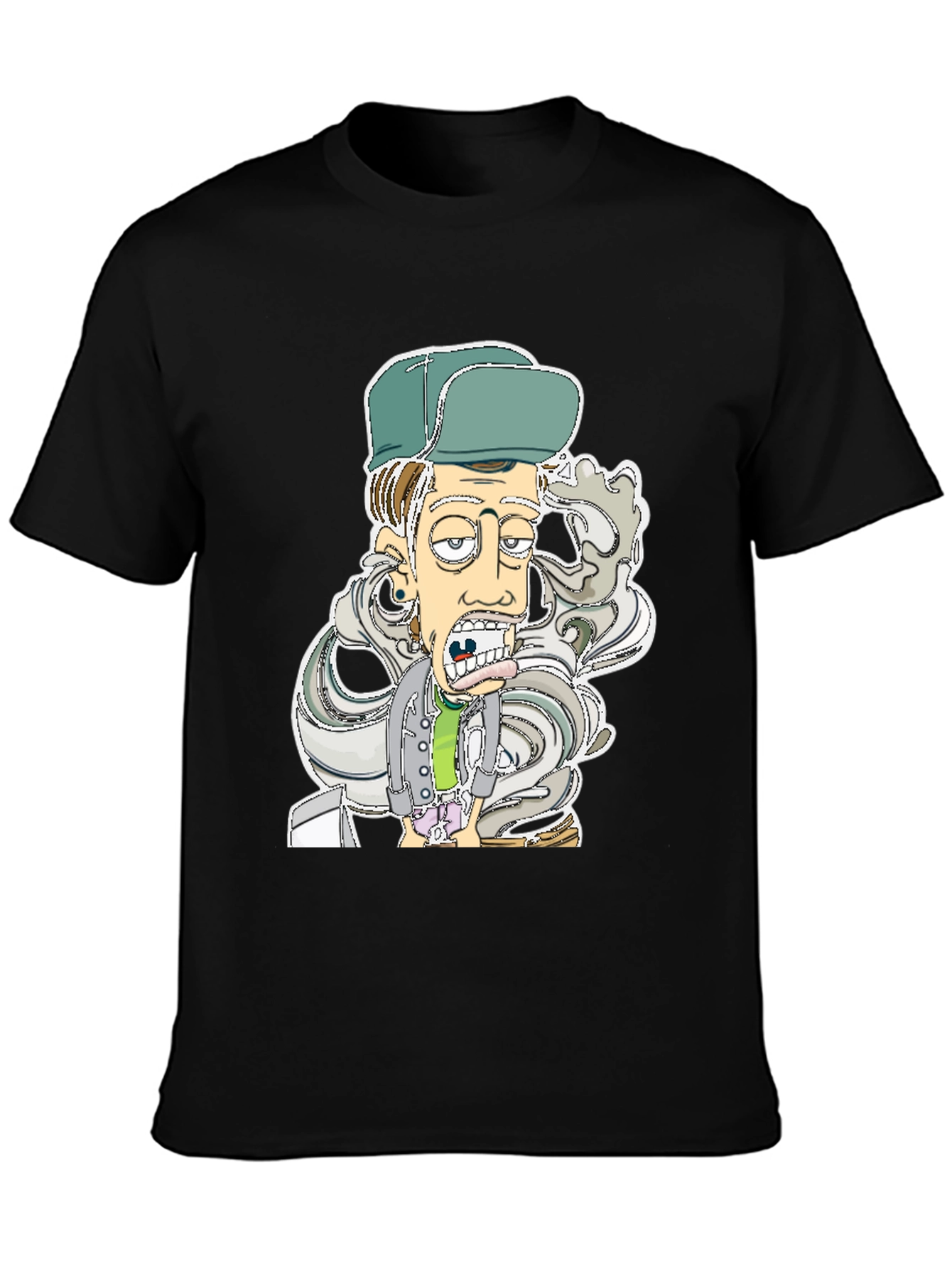 Cartoon Character Graphic T-Shirt - Cool & Fun