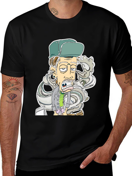 Cartoon Character Graphic T-Shirt - Cool & Fun