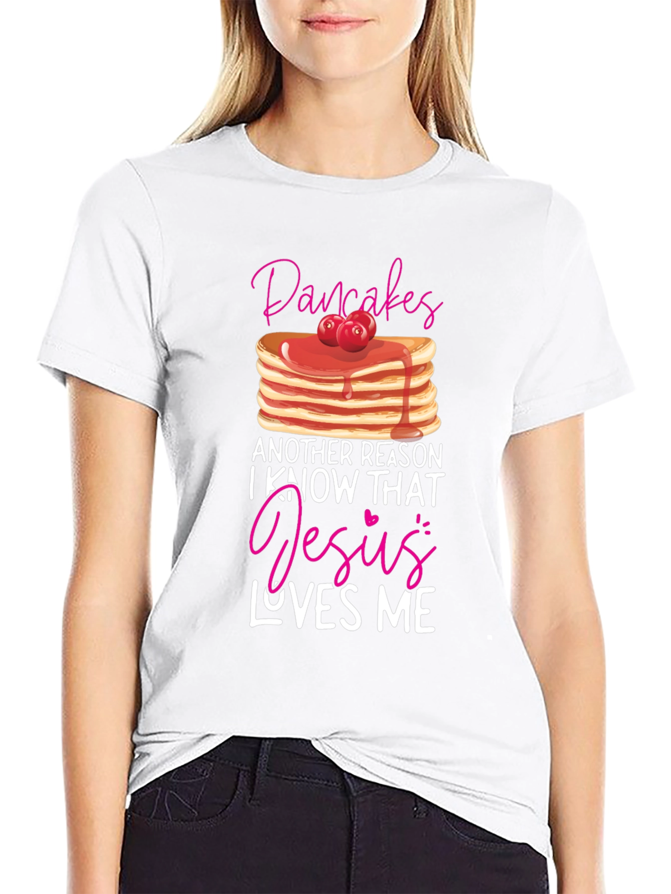Pancakes and Jesus T-Shirt