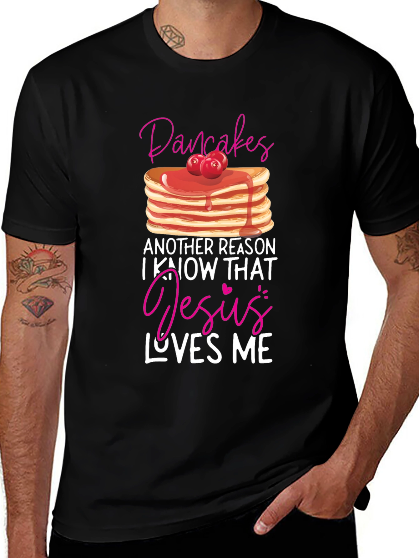 Pancakes and Jesus T-Shirt