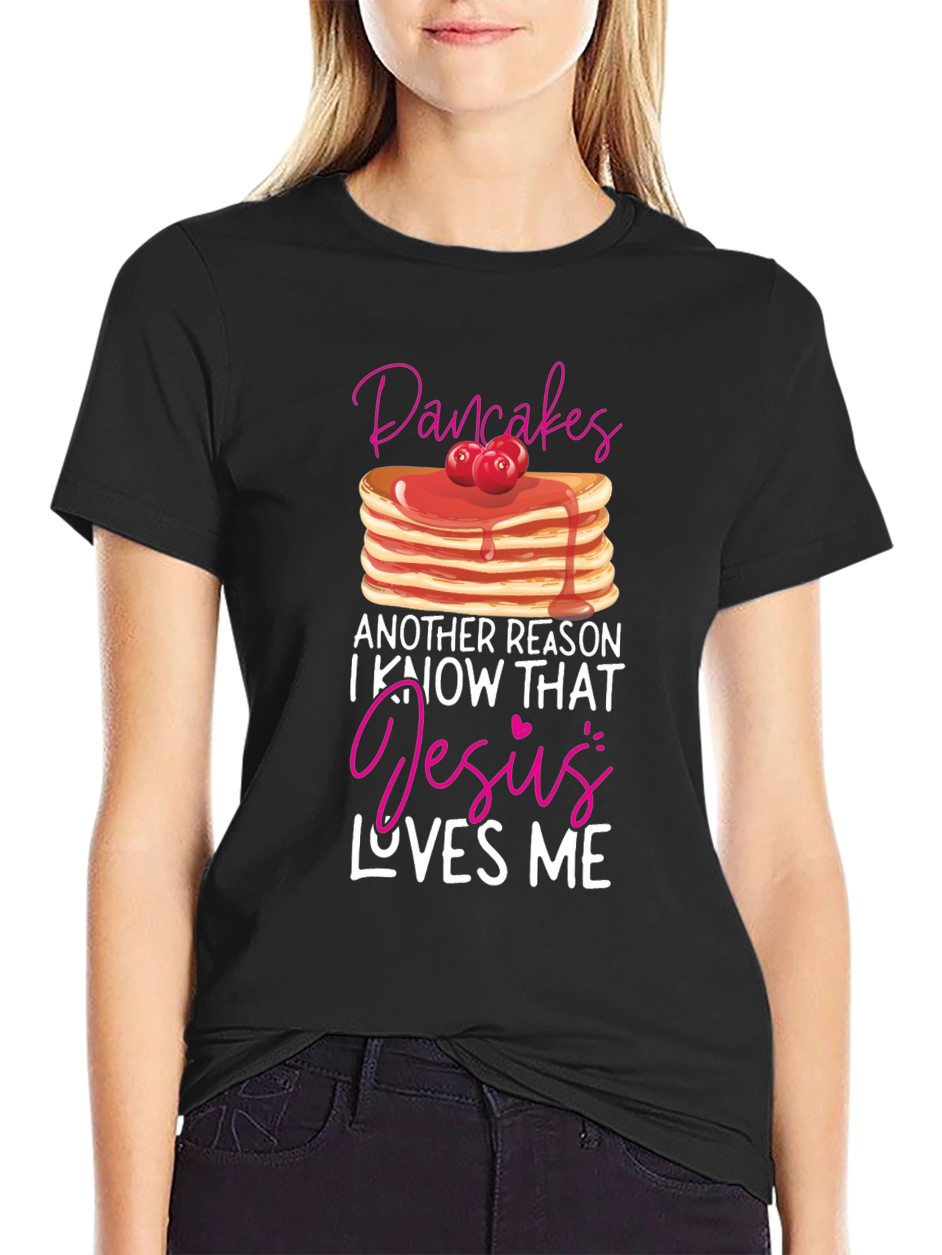 Pancakes and Jesus T-Shirt