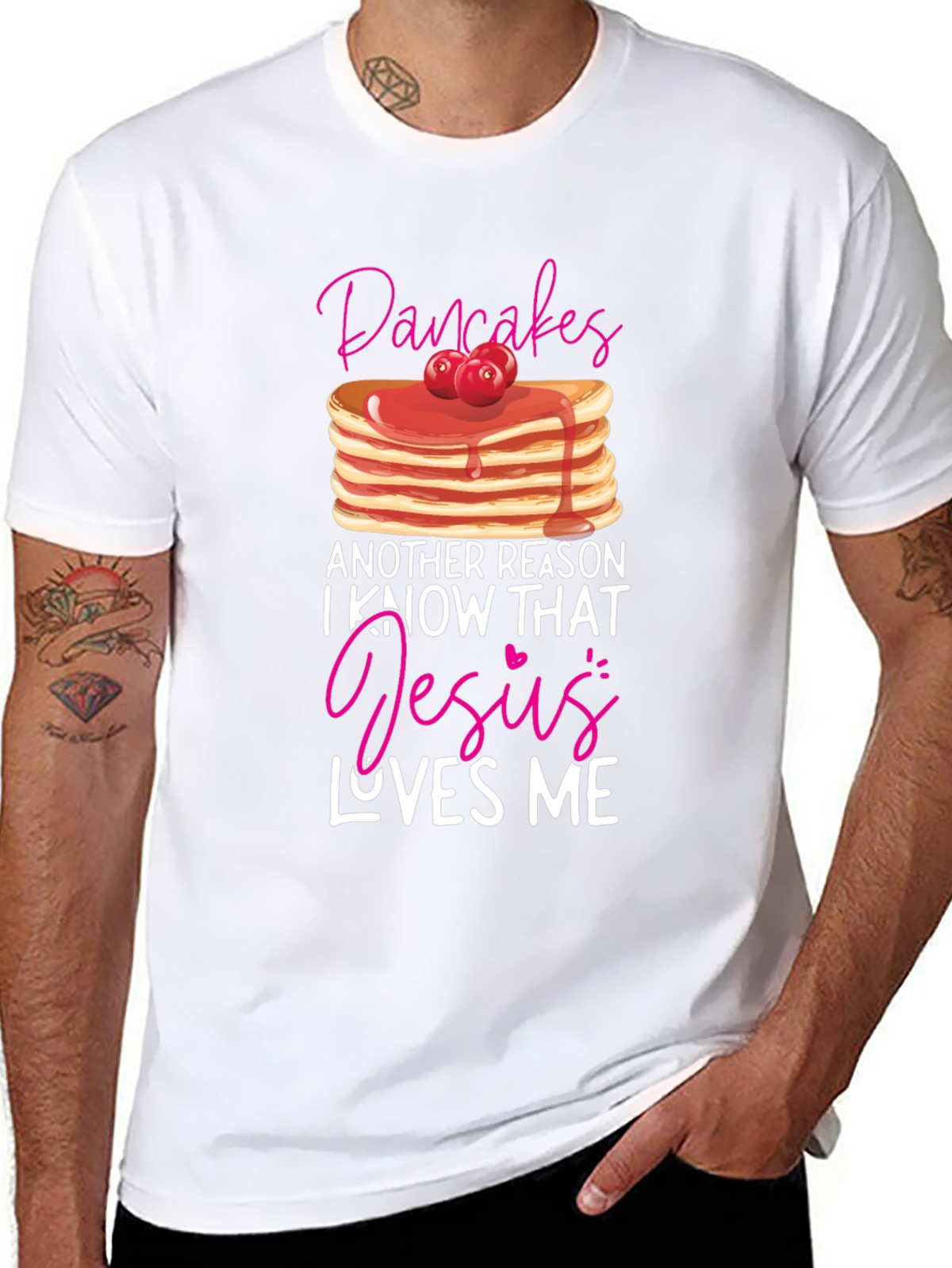 Pancakes and Jesus T-Shirt