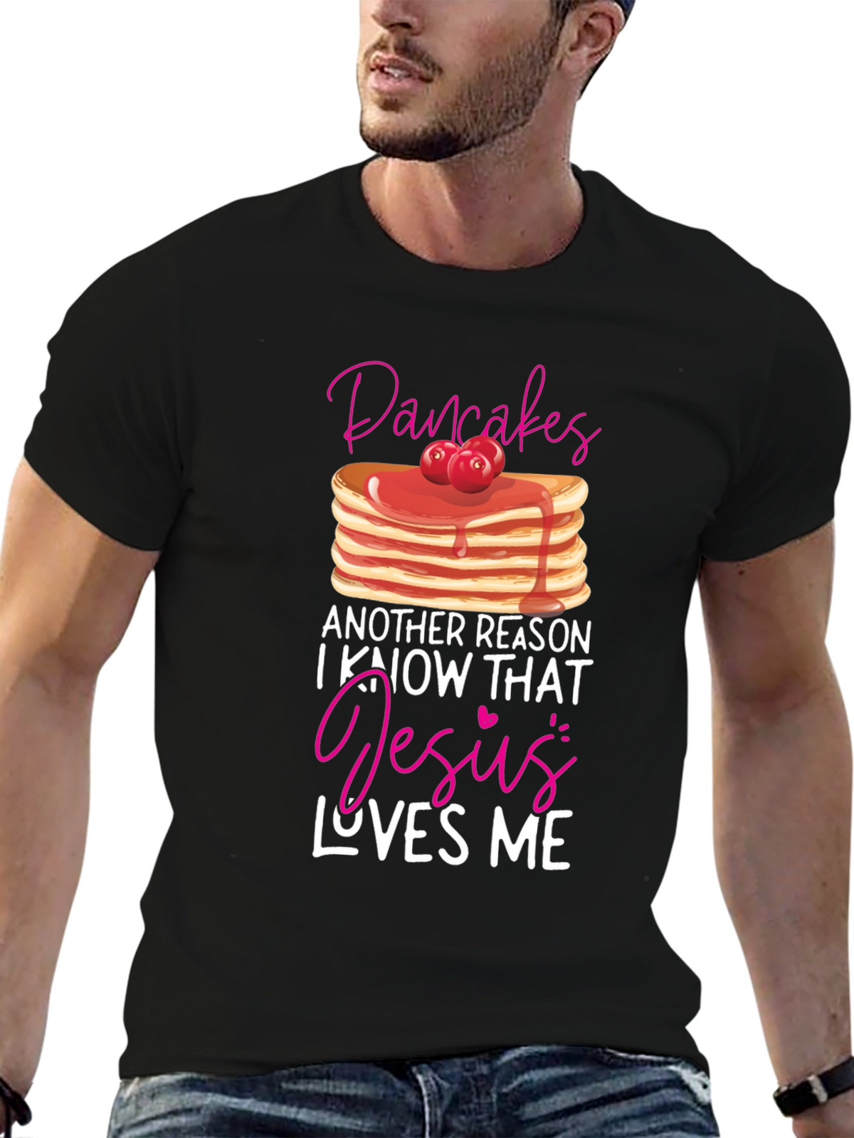 Pancakes and Jesus T-Shirt