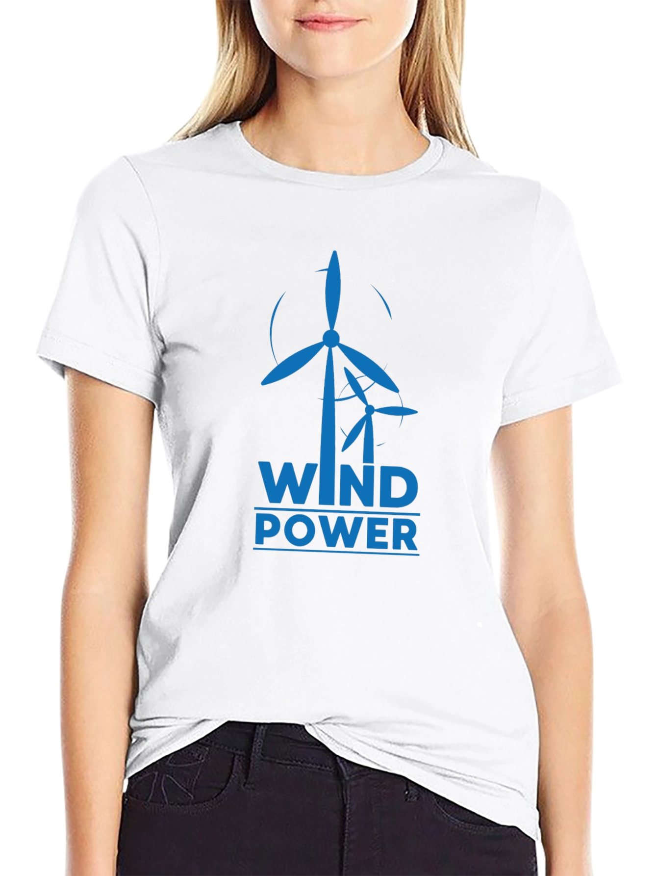 Wind Power T-Shirt - Eco-Friendly Energy