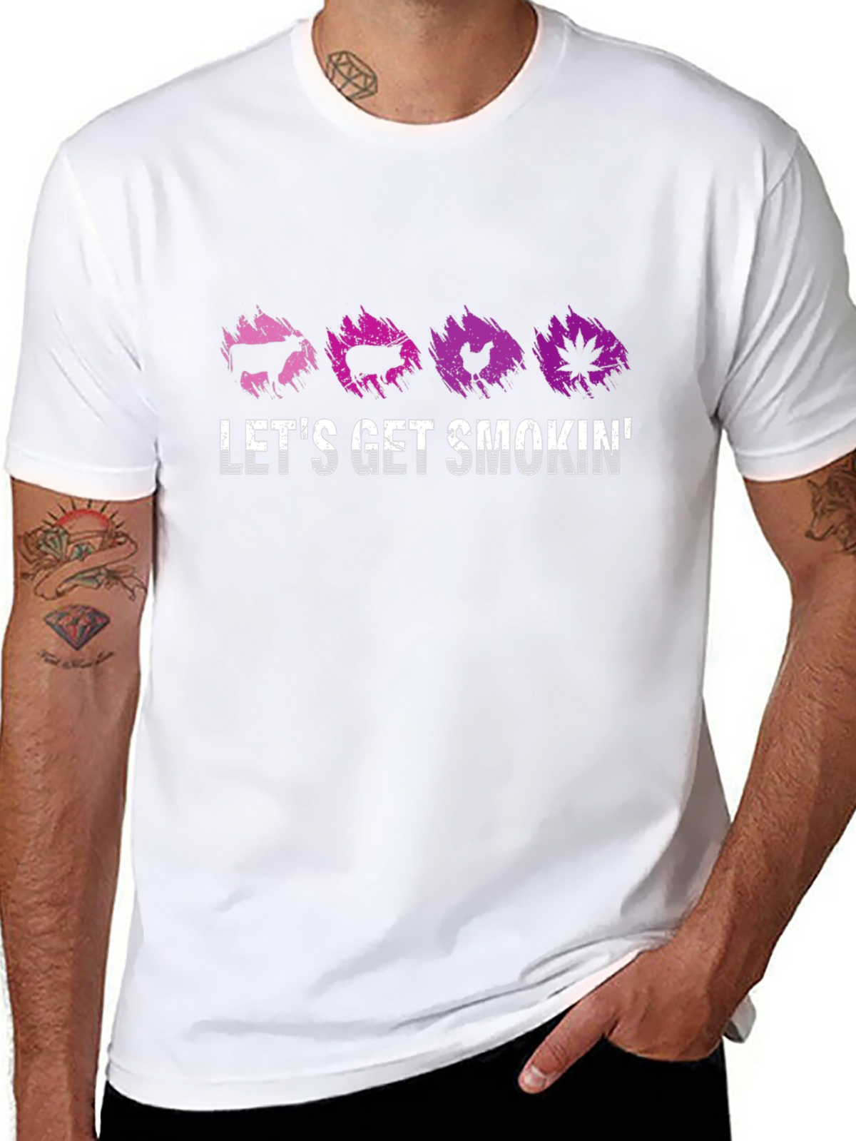 Lets Get Smokin Graphic Tee
