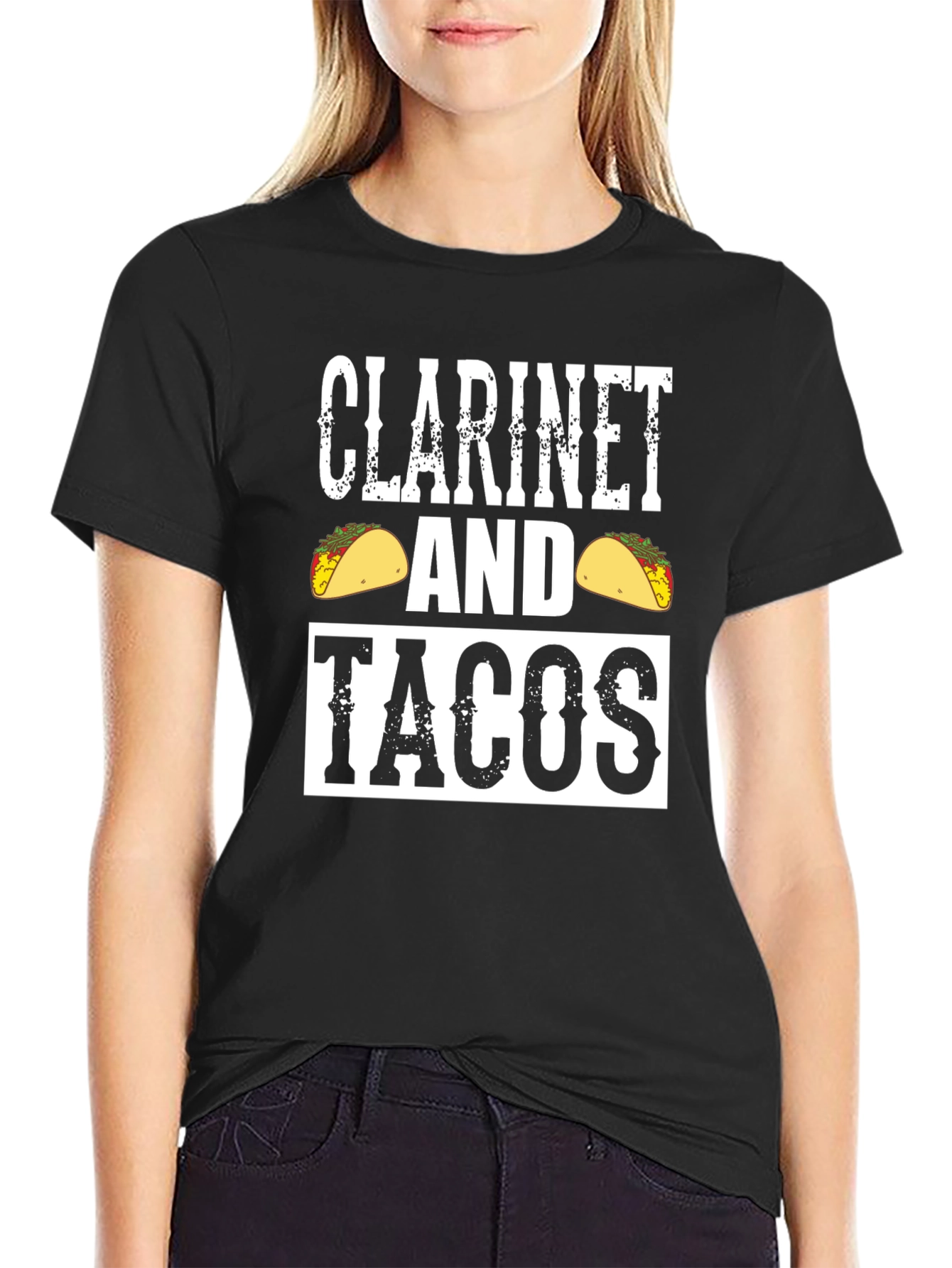 Clarinet and Tacos Graphic Tee