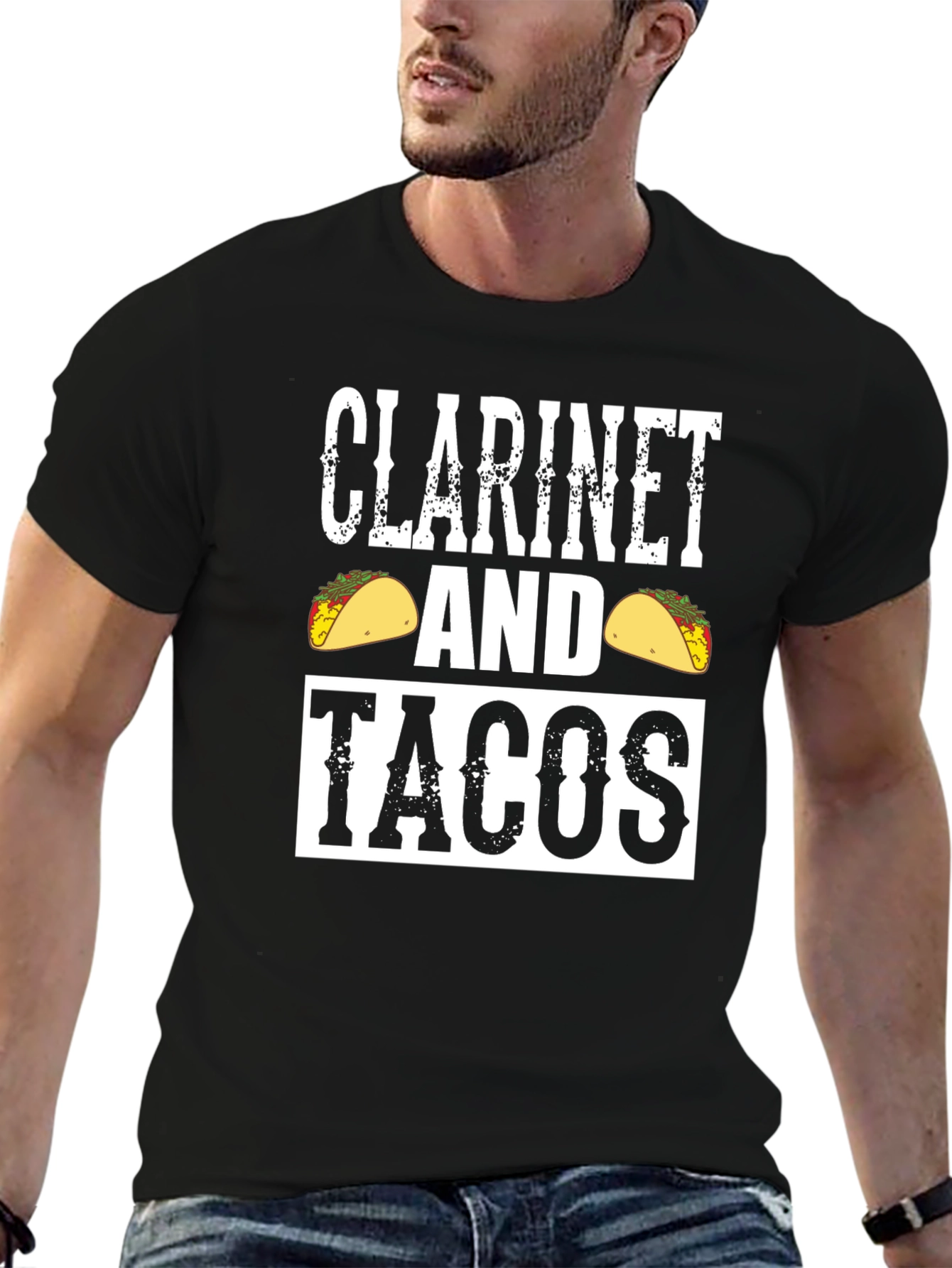 Clarinet and Tacos Graphic Tee