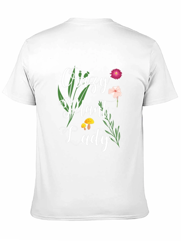 Crazy Plant Lady Graphic T-Shirt