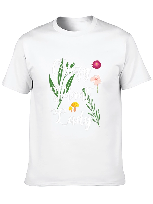 Crazy Plant Lady Graphic T-Shirt