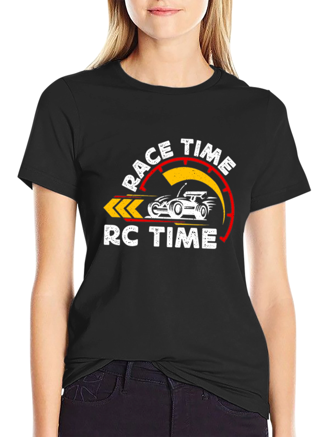 Race Time RC Time Black T-Shirt