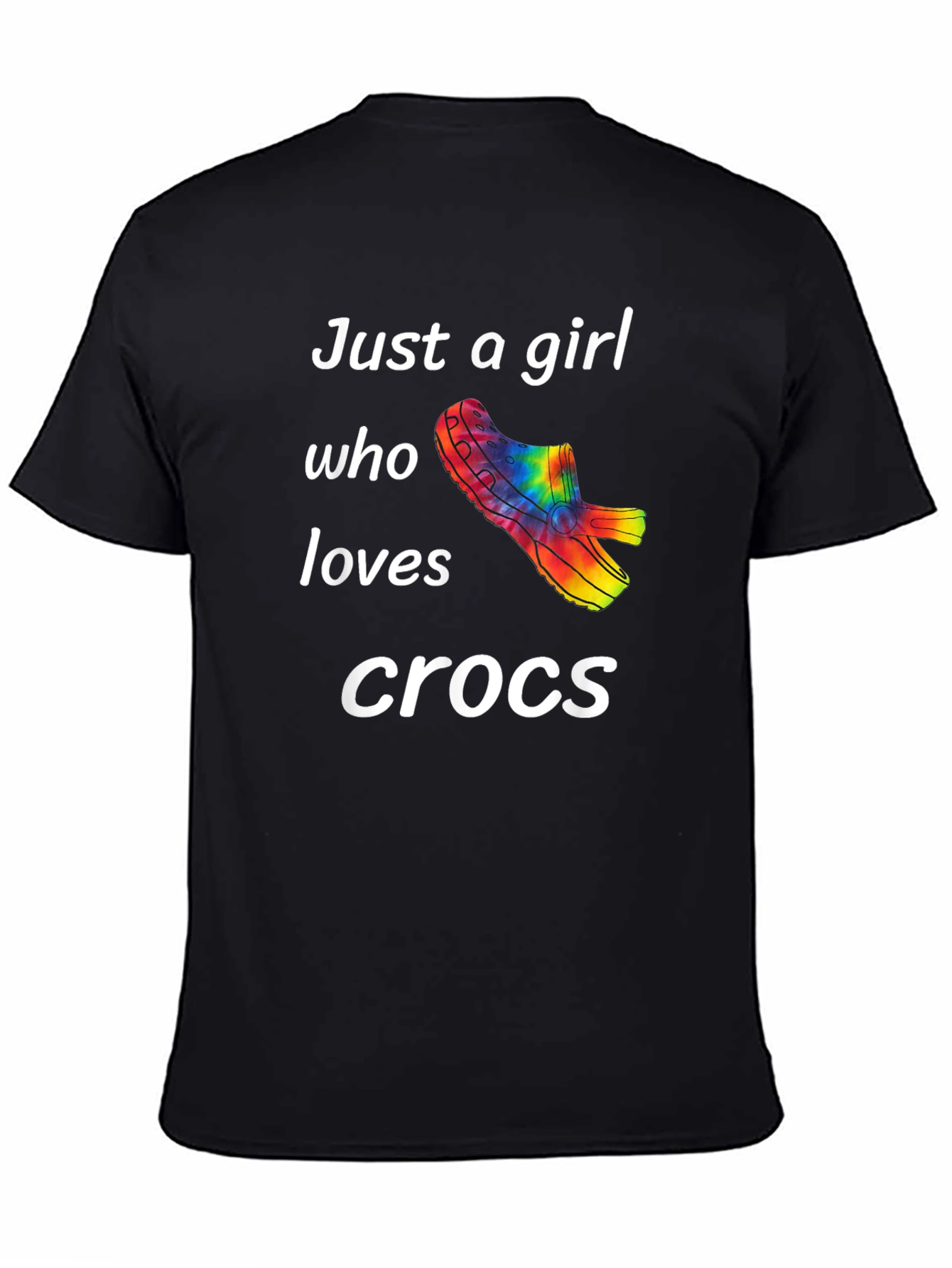 Just a Girl Who Loves Crocs T-Shirt