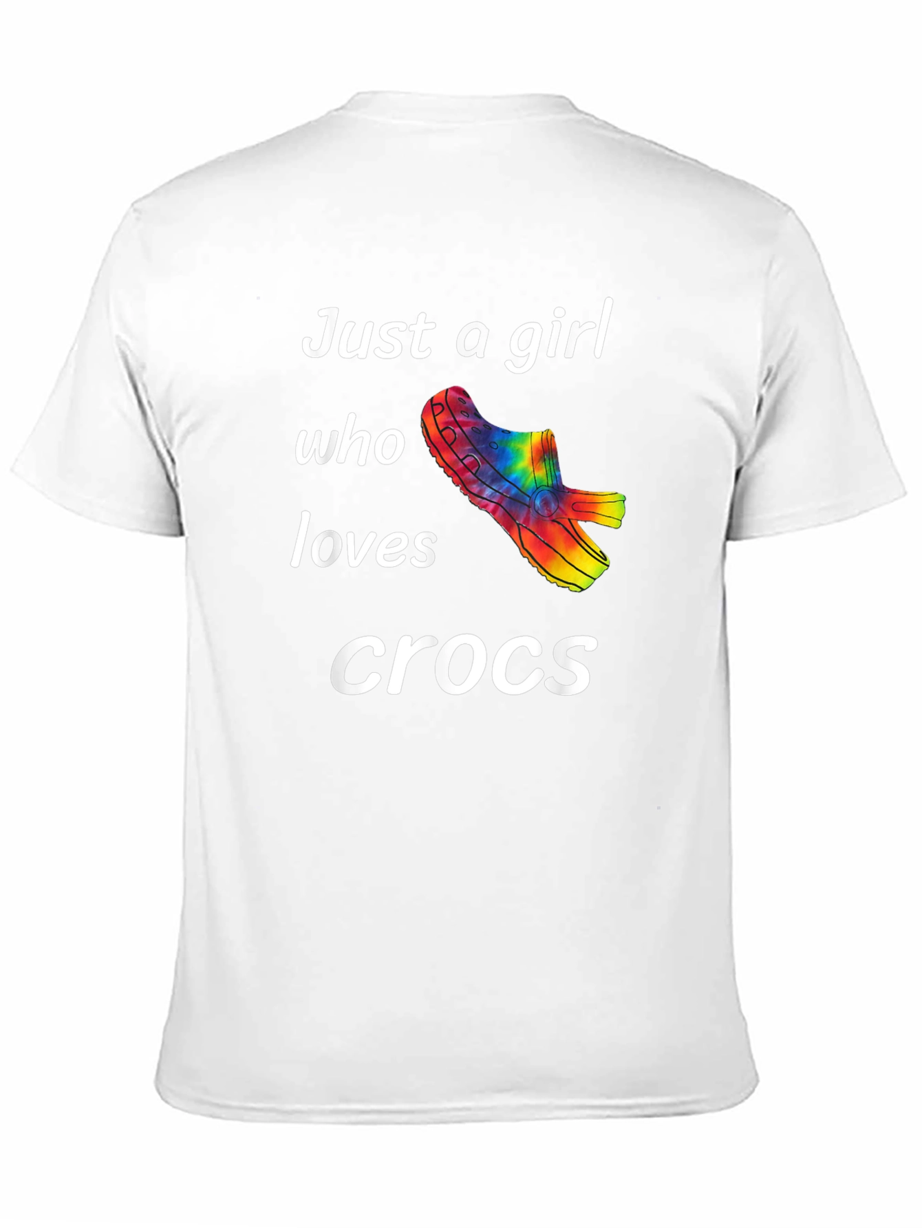Just a Girl Who Loves Crocs T-Shirt