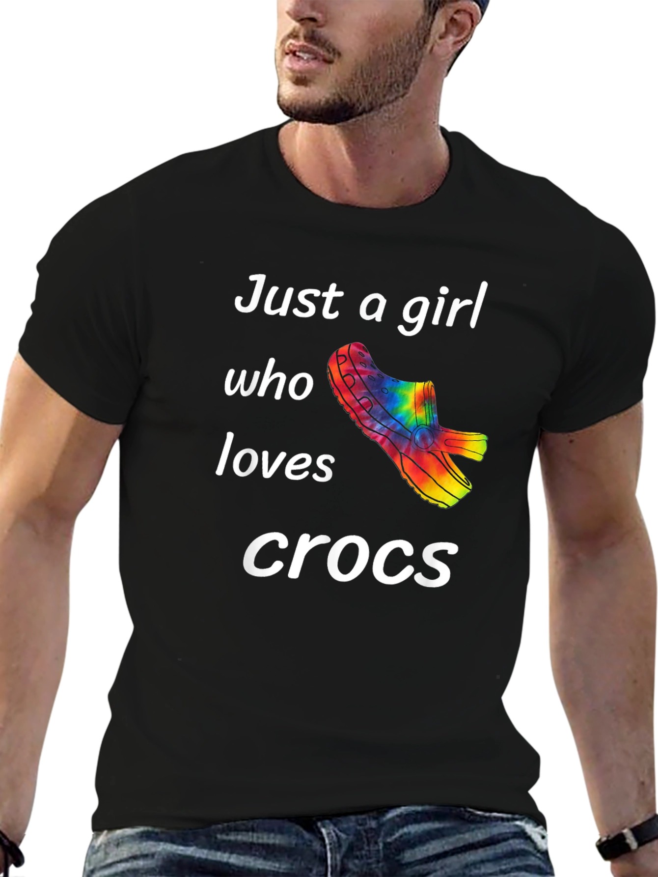 Just a Girl Who Loves Crocs T-Shirt