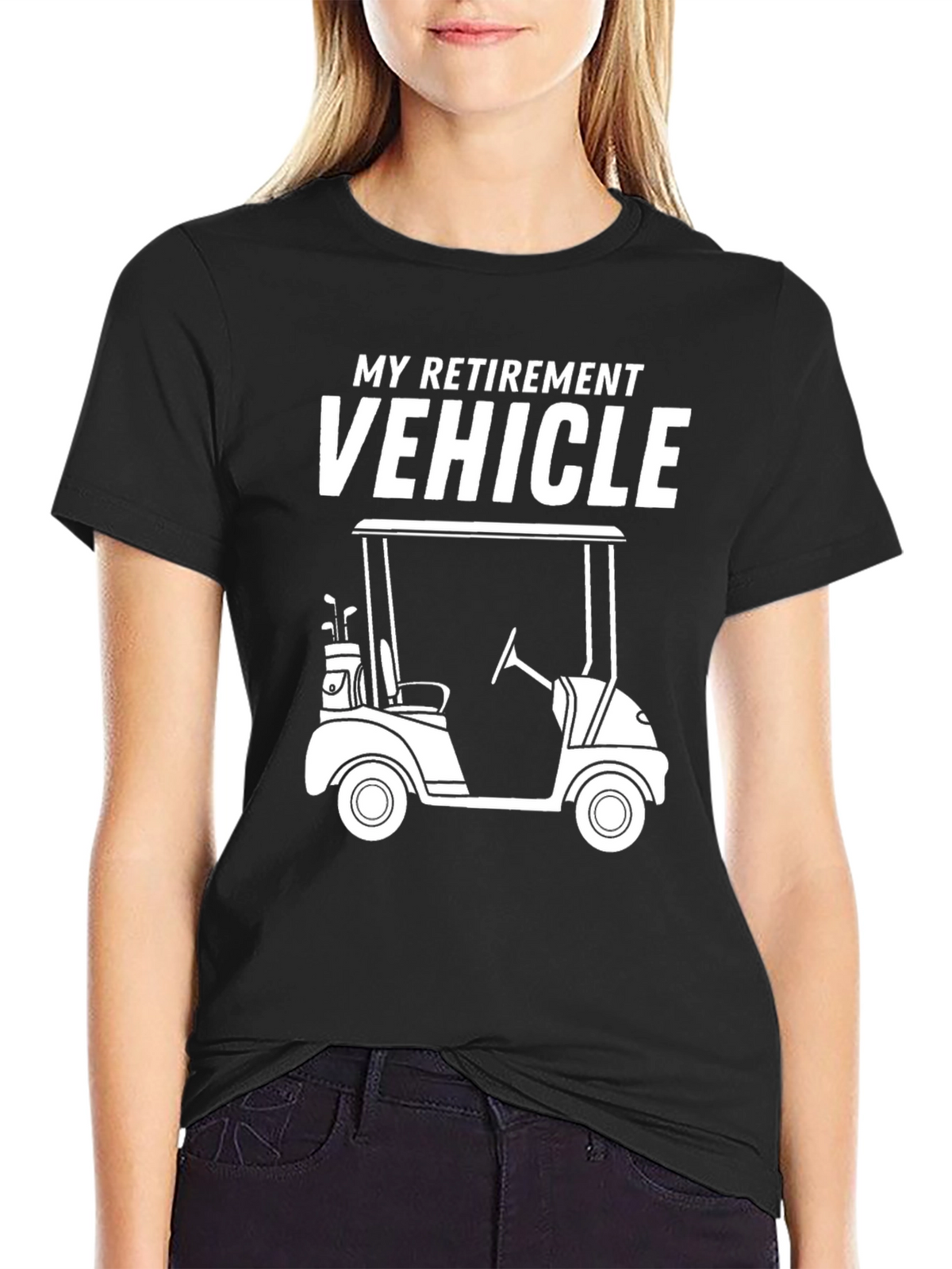 My Retirement Vehicle Golf Cart T-Shirt