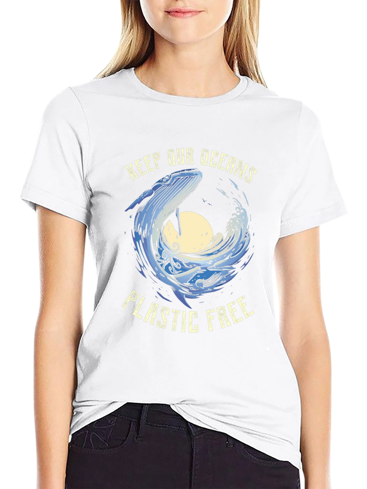 Keep Our Oceans Plastic Free T-Shirt