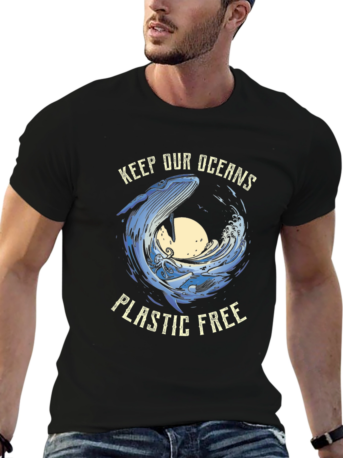 Keep Our Oceans Plastic Free T-Shirt