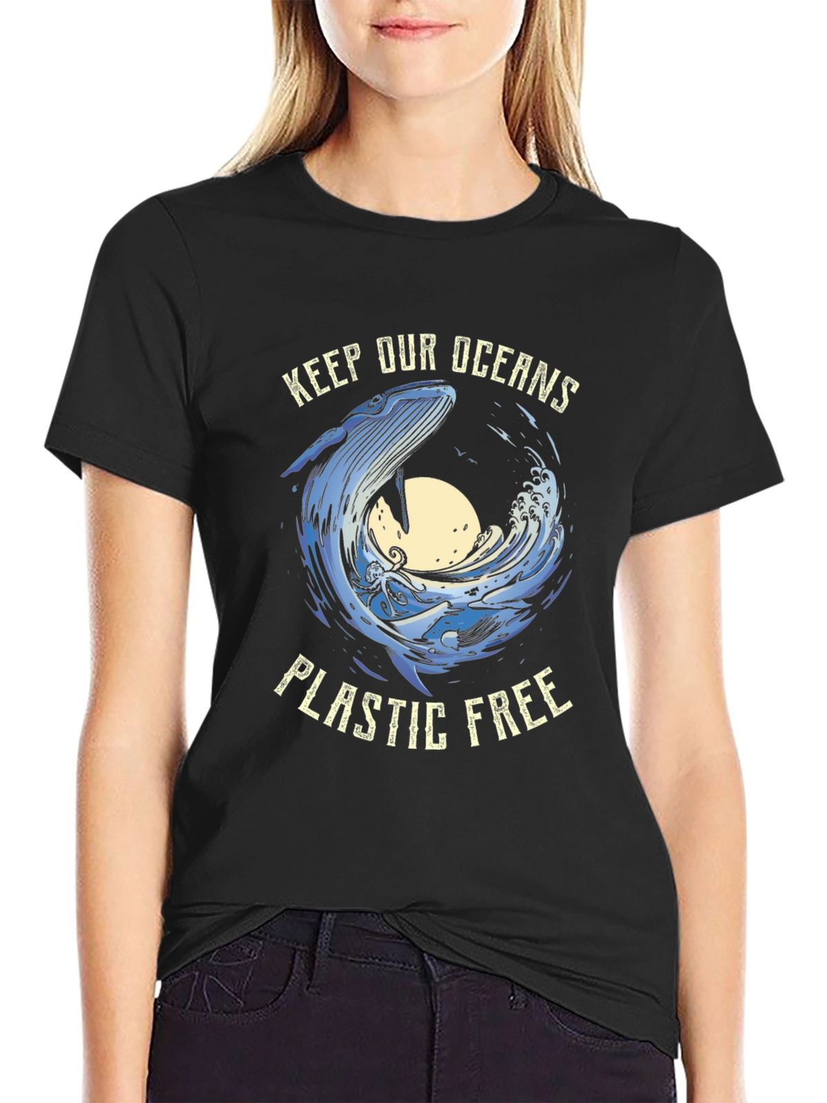 Keep Our Oceans Plastic Free T-Shirt