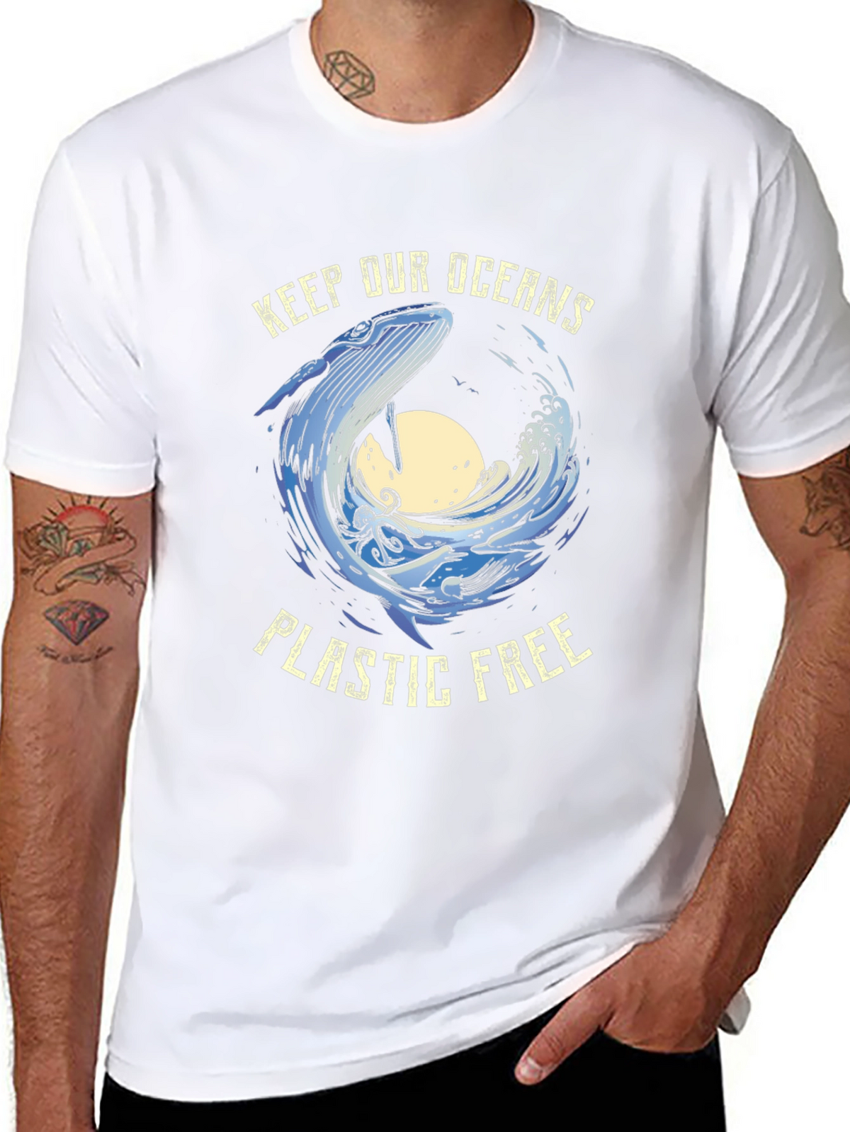 Keep Our Oceans Plastic Free T-Shirt