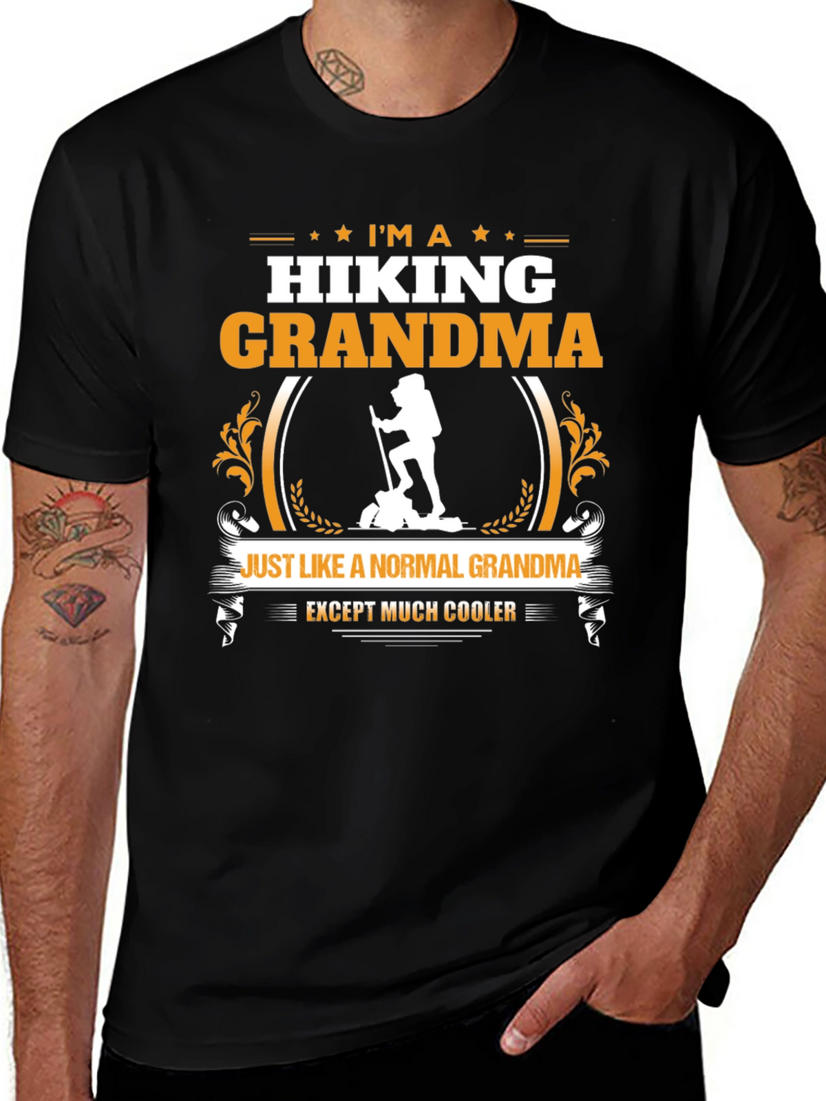Hiking Grandma T-Shirt - Cool Outdoor Apparel
