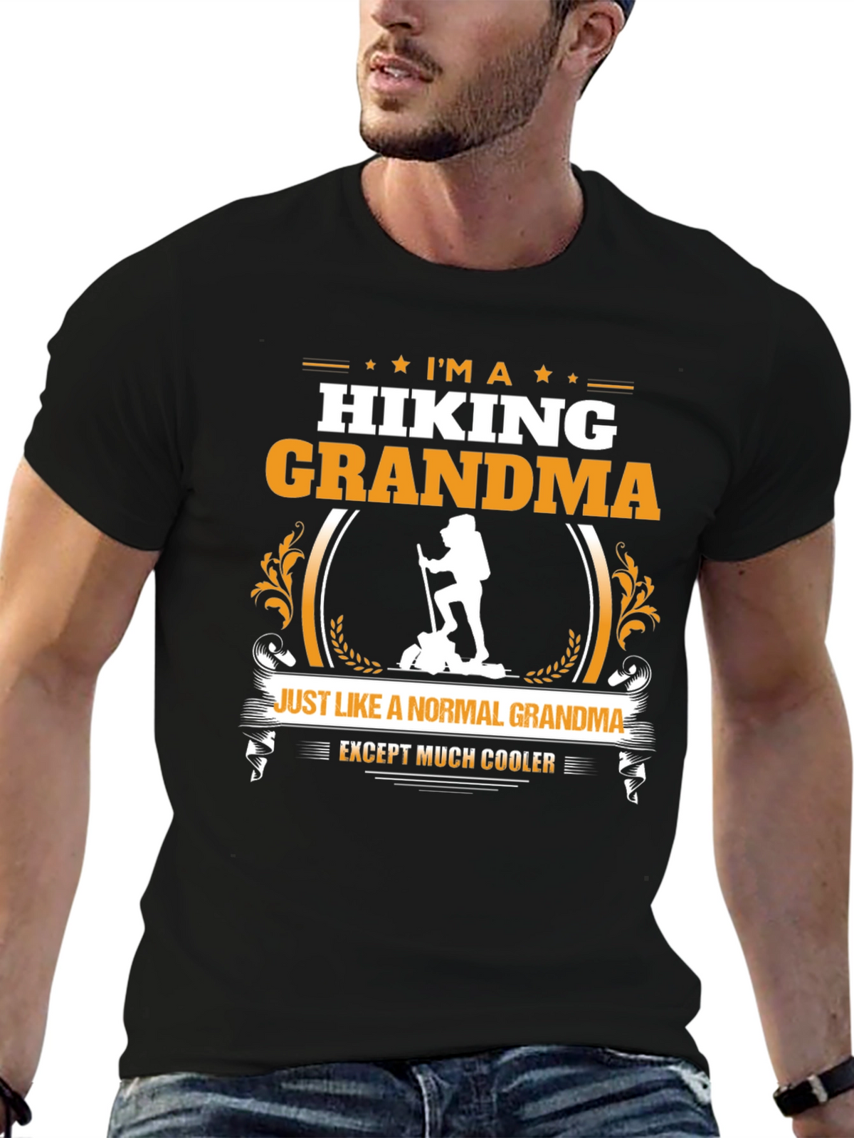 Hiking Grandma T-Shirt - Cool Outdoor Apparel