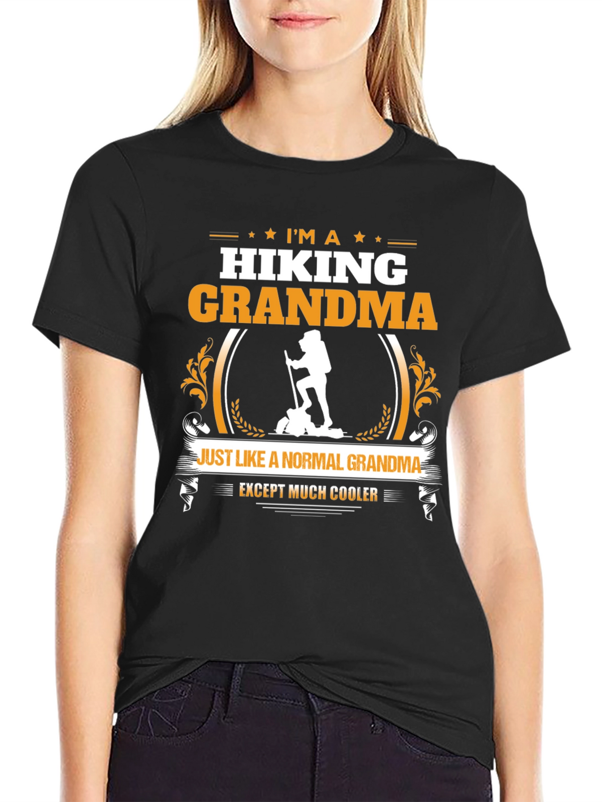 Hiking Grandma T-Shirt - Cool Outdoor Apparel