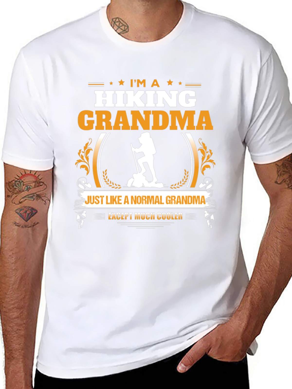 Hiking Grandma T-Shirt - Cool Outdoor Apparel