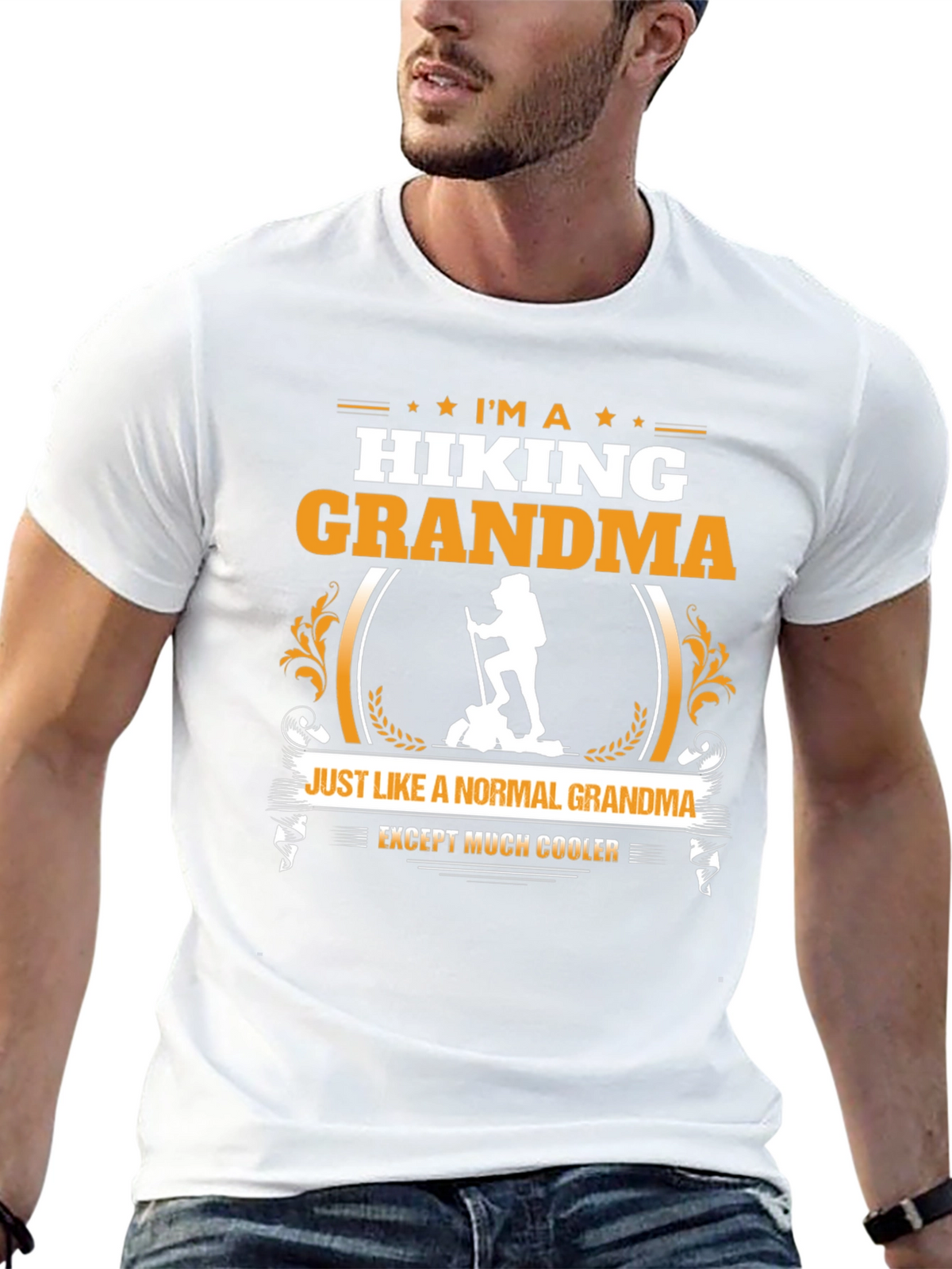 Hiking Grandma T-Shirt - Cool Outdoor Apparel