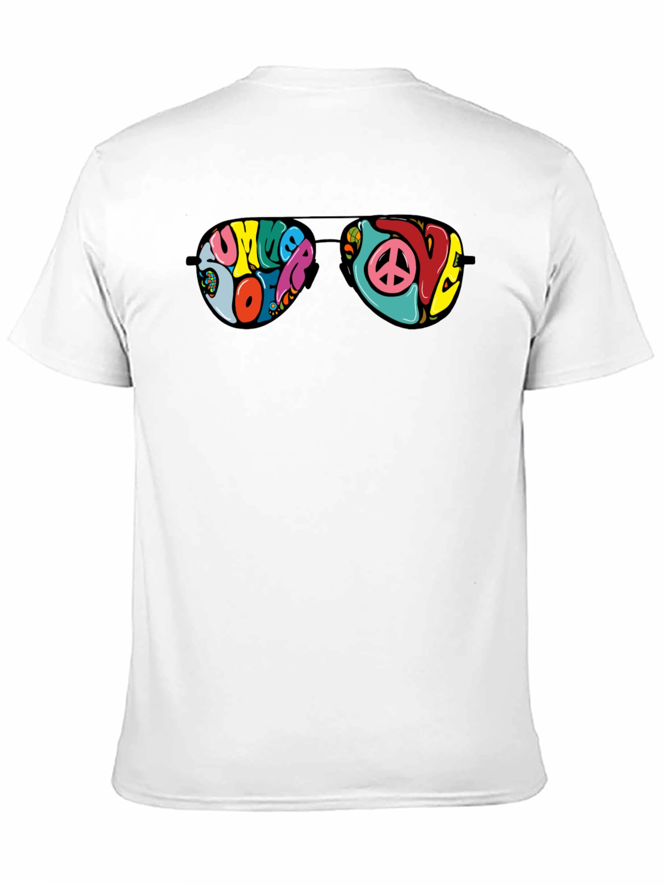 Retro Summer of Love Sunglasses Graphic Tee